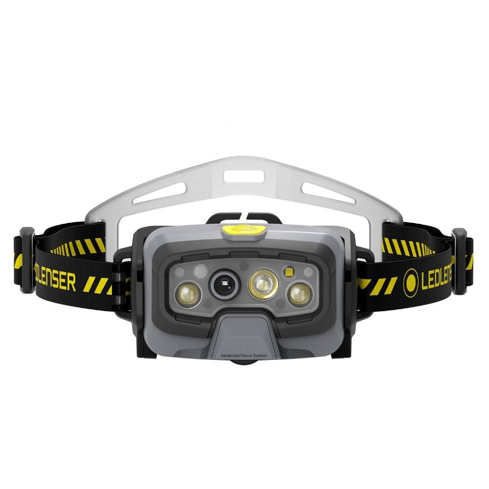 Налобний ліхтарик Ledlenser HF8R Work Black/Yellow - 1600 люменів