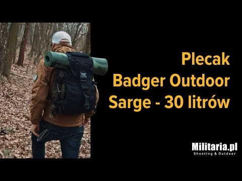 Рюкзак Badger Outdoor Sarge 30 л Black