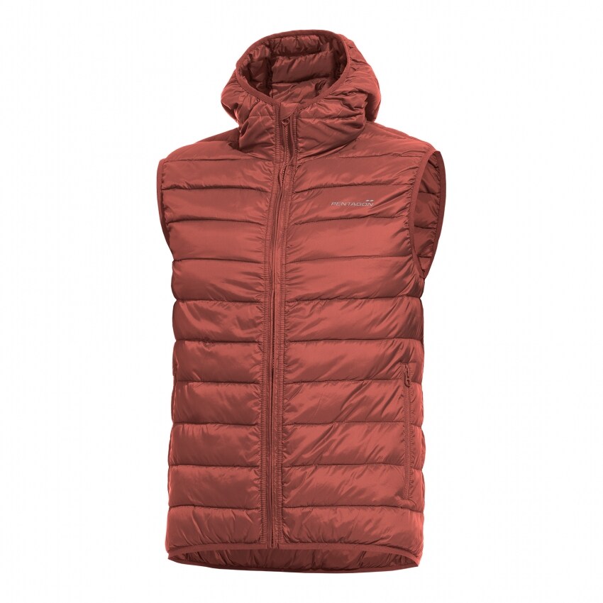 Безрукавка Pentagon Aurora Hood Vest - Maroon Red