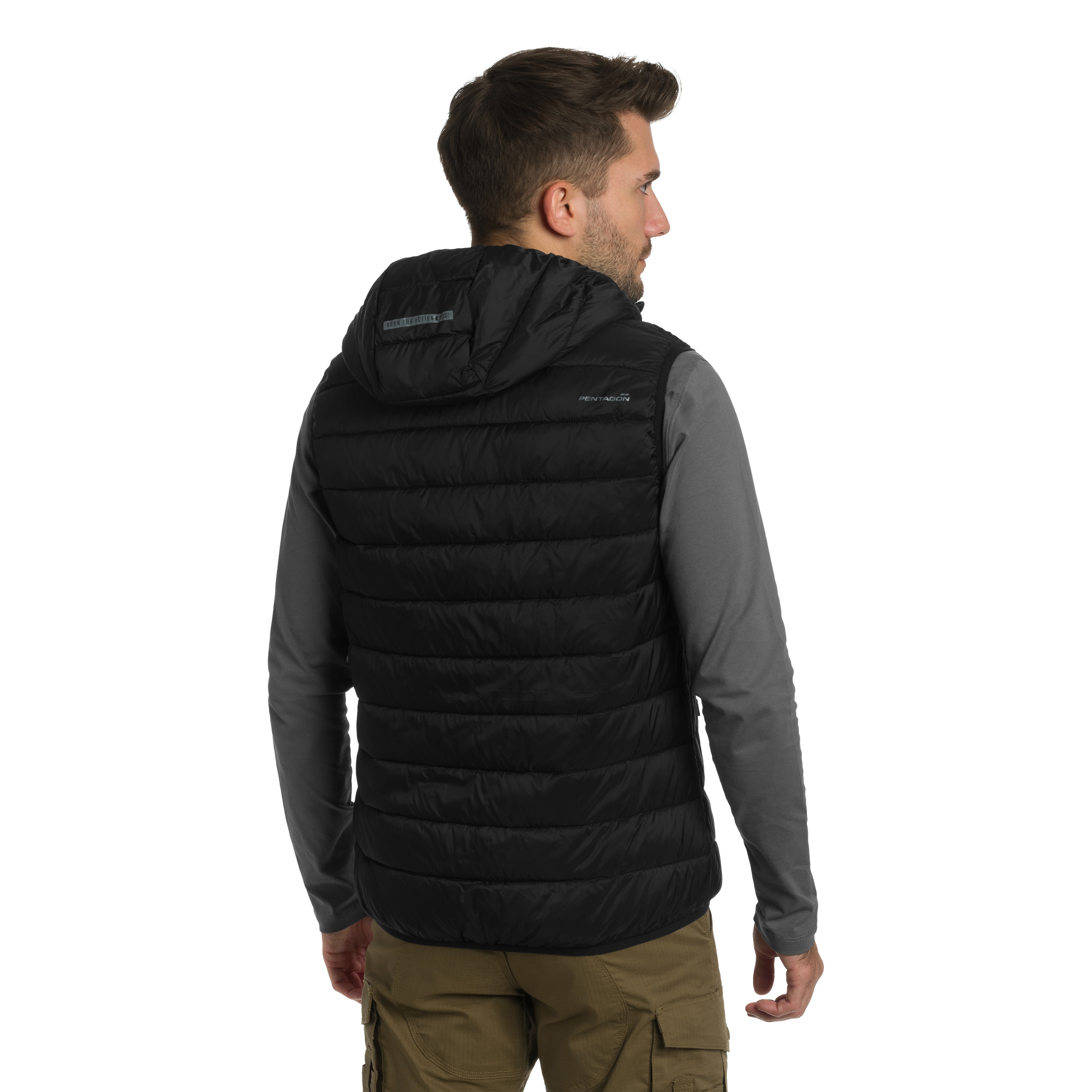 Безрукавка Pentagon Aurora Hood Vest - Black