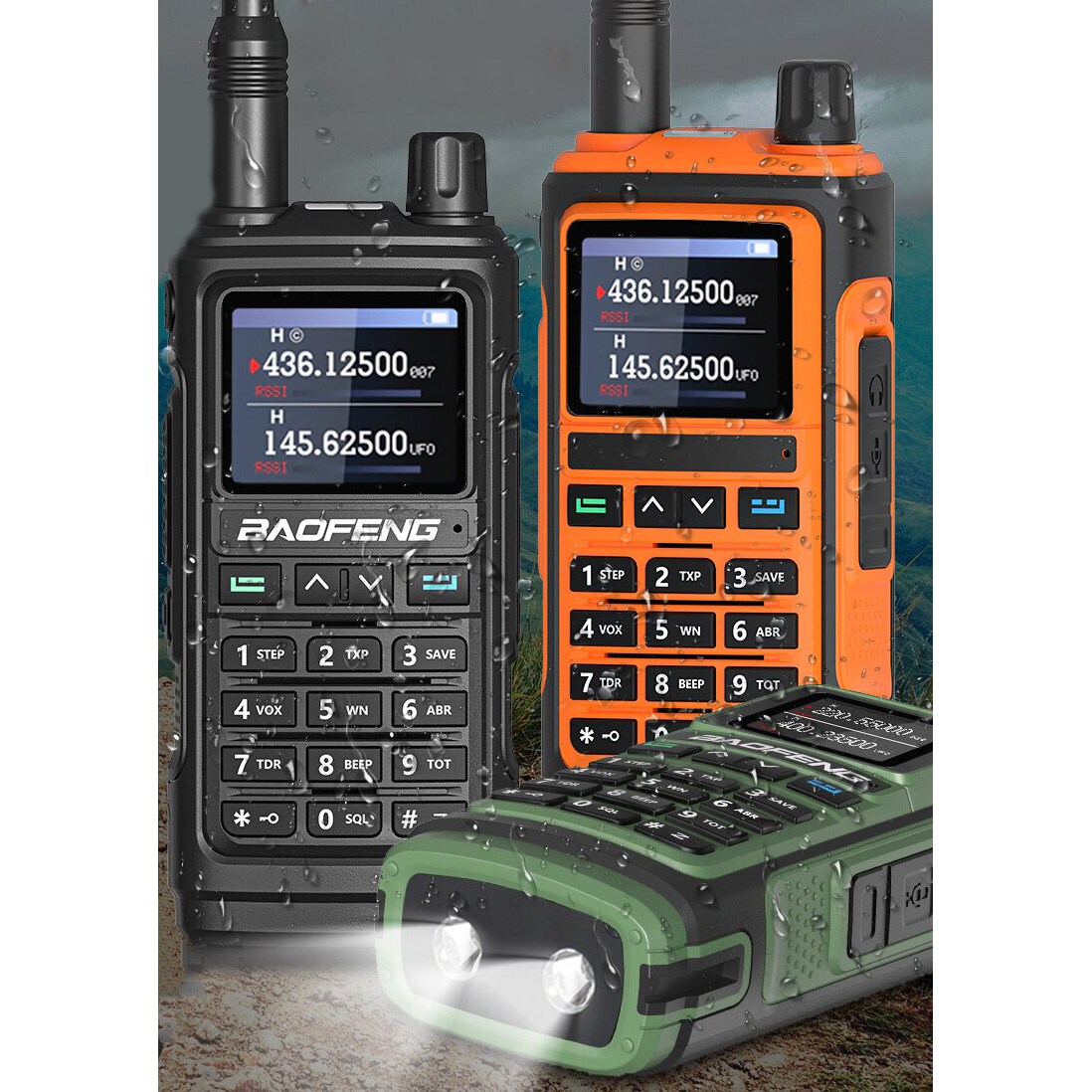 Радіостанція Baofeng UV-17E 5Вт - Black