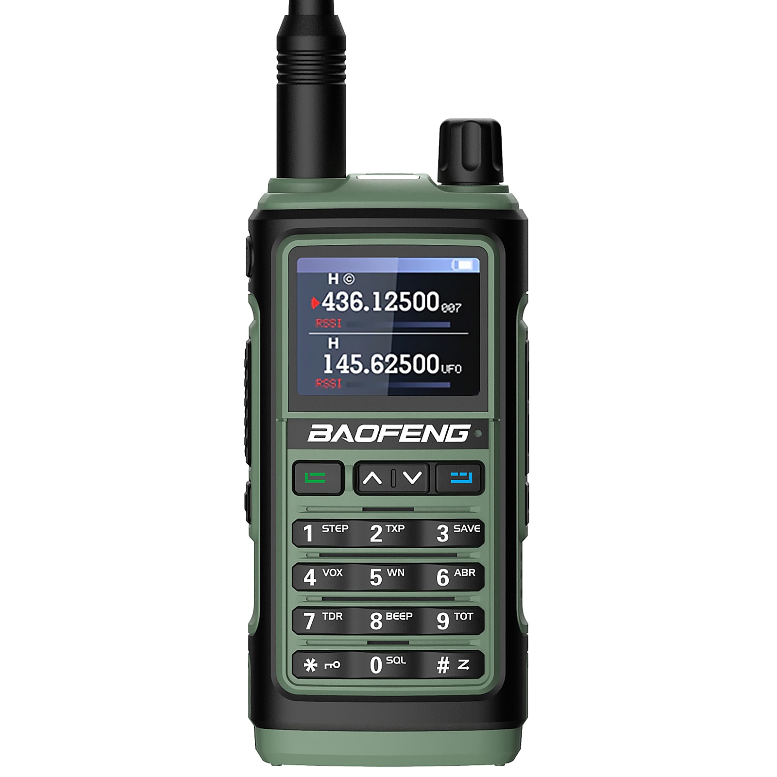 Радіостанція Baofeng UV-17E 5W - Green