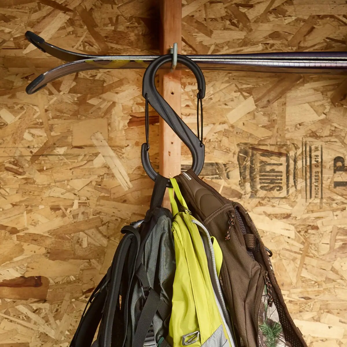 Карабін Nite Ize S-Biner 10 Plastic Black Gate