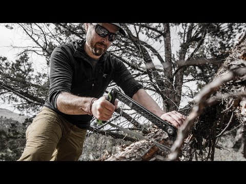 Складана пила Gerber Freescape Camp Saw - Black/Green