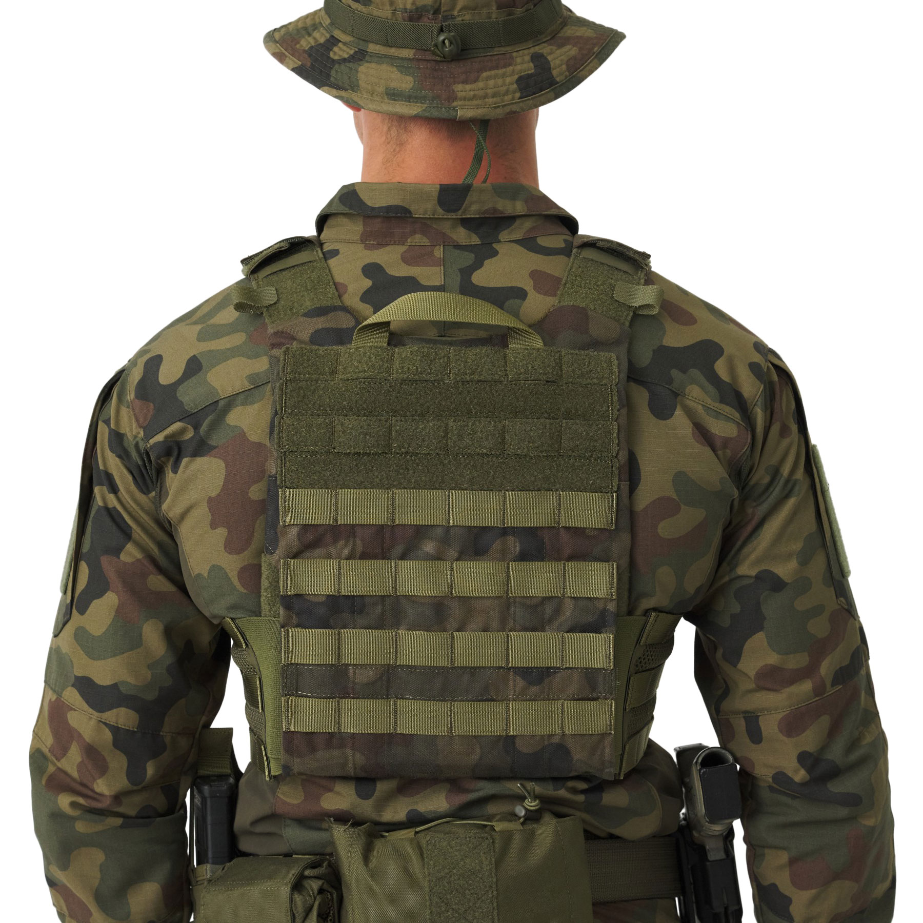 Модульна плитоноска Helikon-Tex Guardian Military Set wz.93 Pantera PL Woodland - для плит L