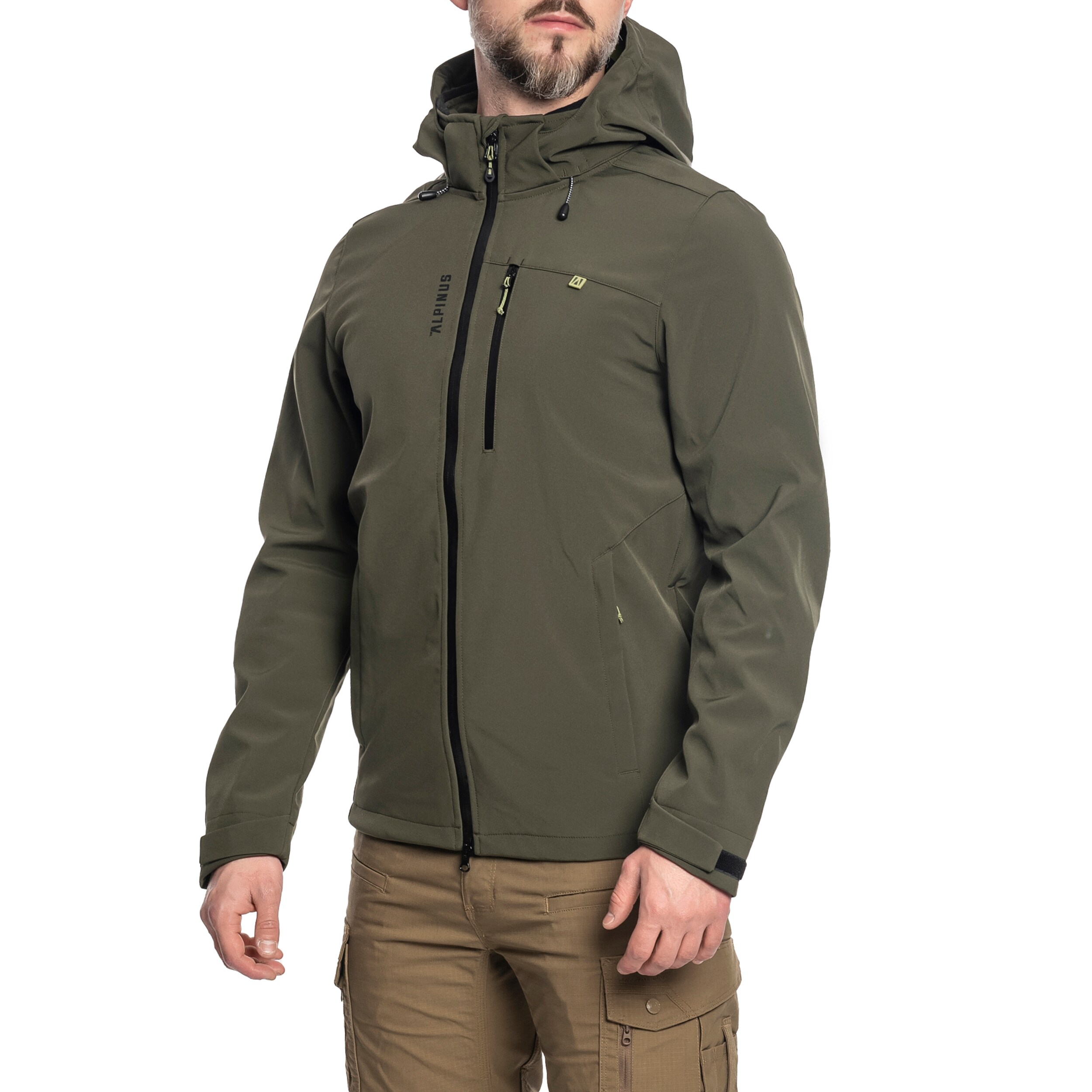 Куртка Alpinus Softshell Roignais - Оливкова