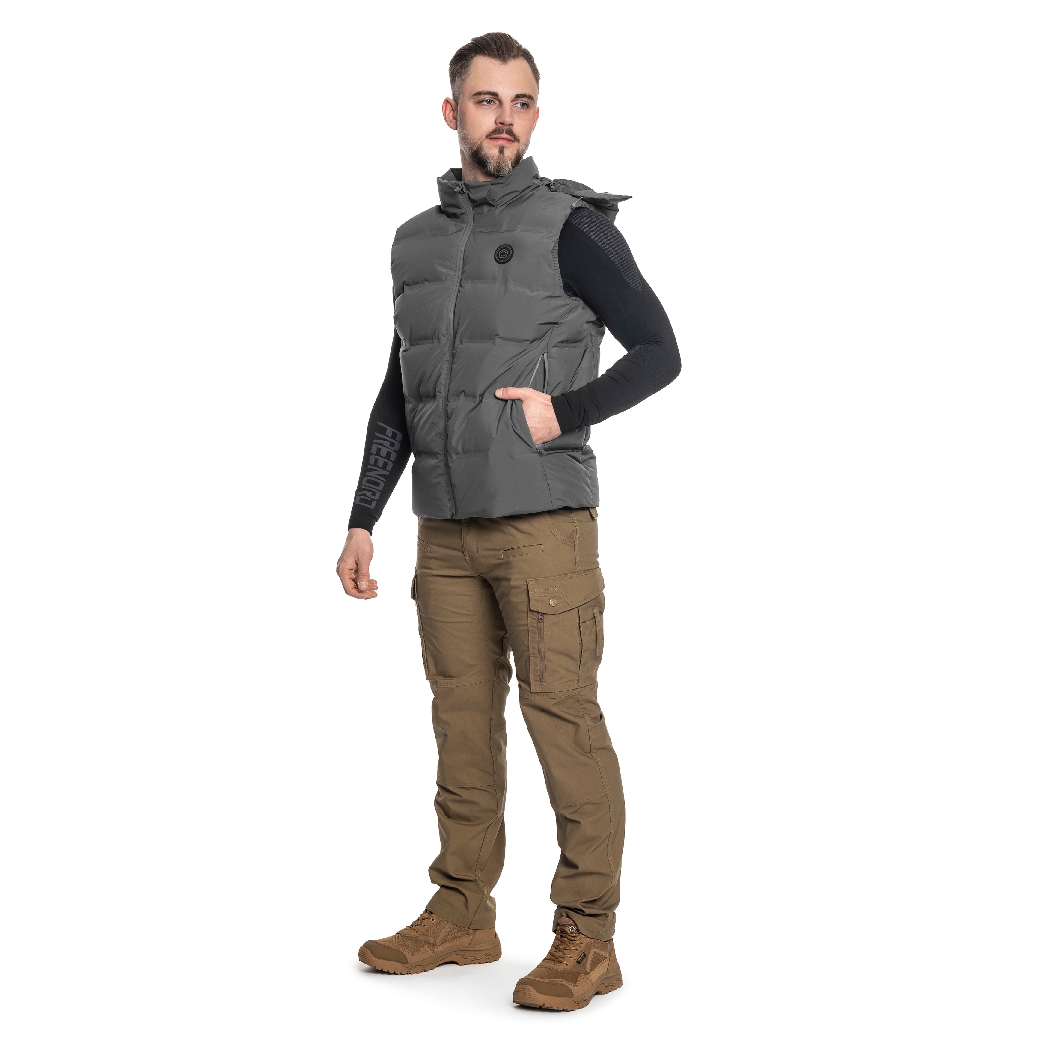 Безрукавка Pentagon Omega Down - Cinder Grey