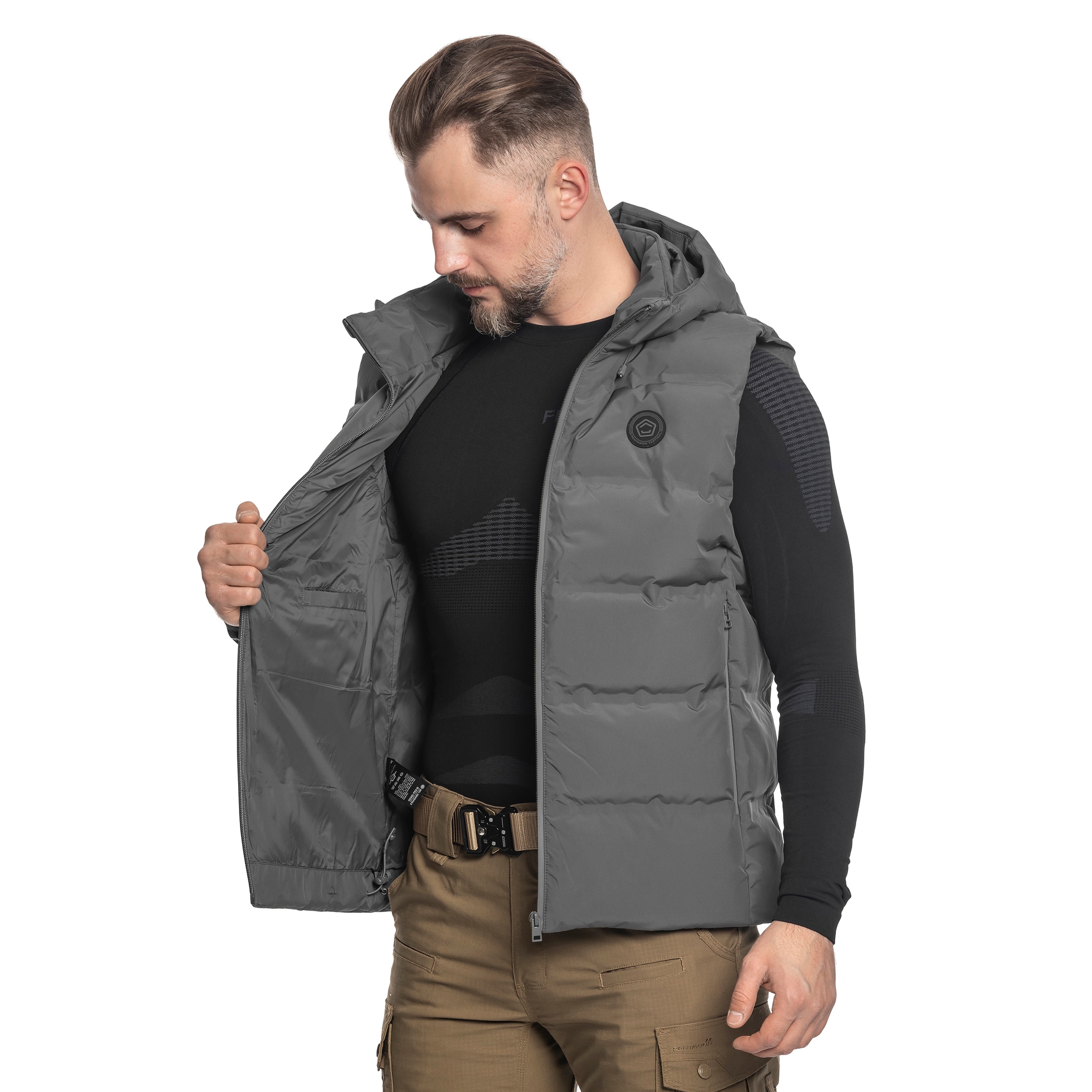 Безрукавка Pentagon Omega Down - Cinder Grey