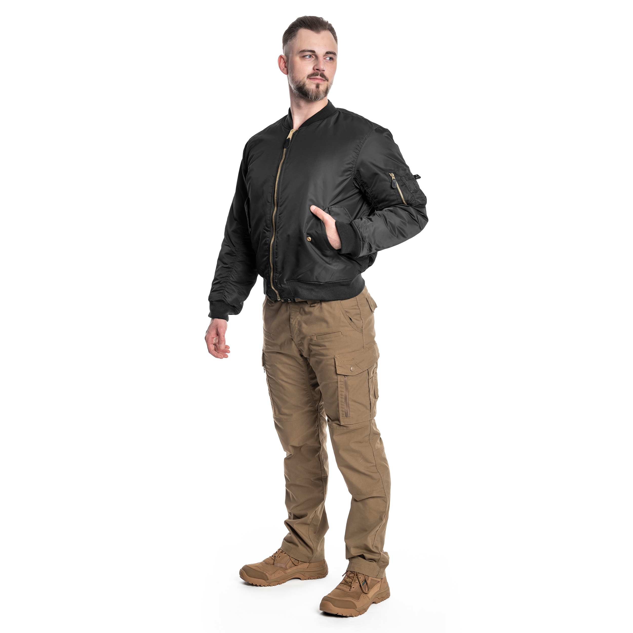 Куртка MFH MA-1 US Flight Jacket - Black