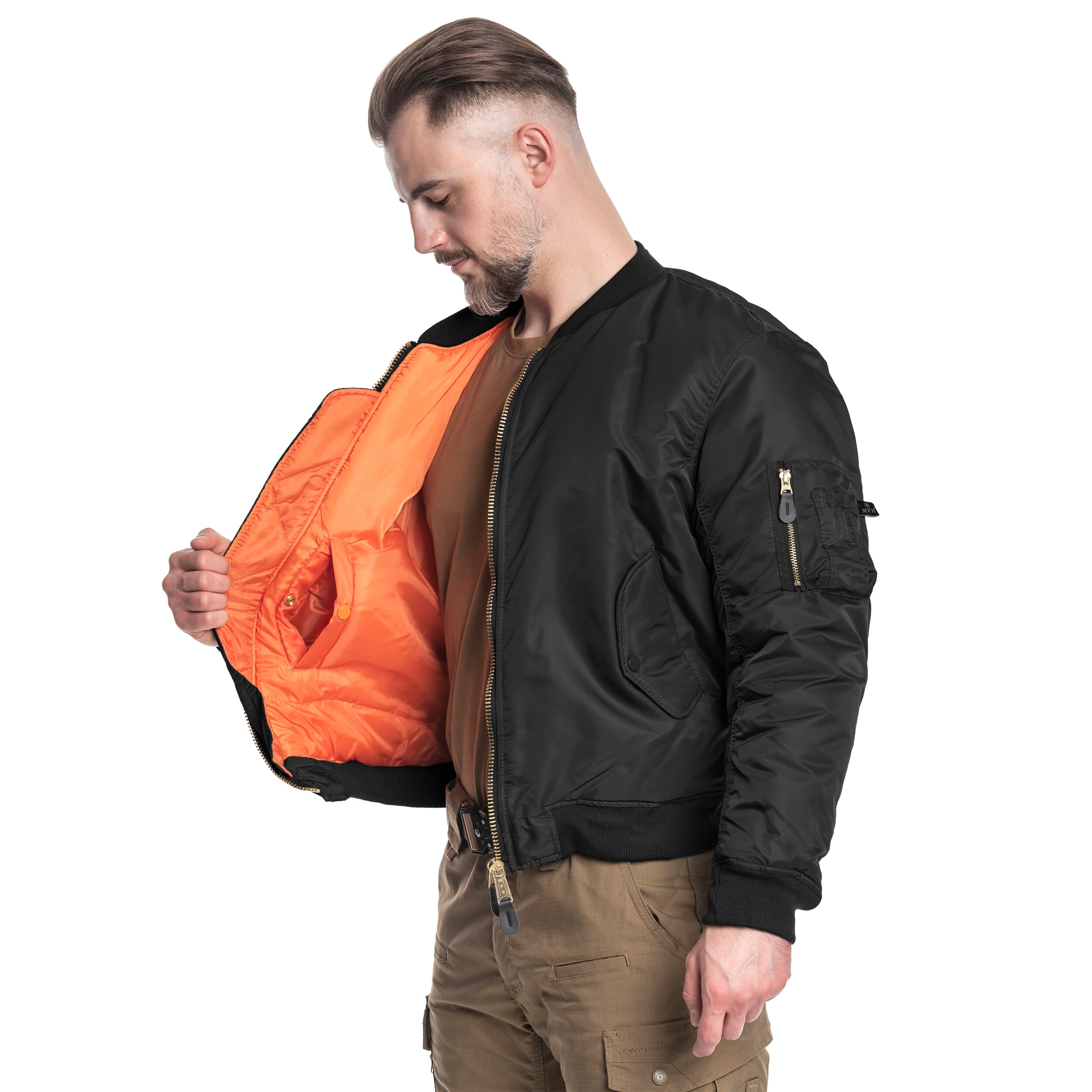 Куртка MFH MA-1 US Flight Jacket - Black