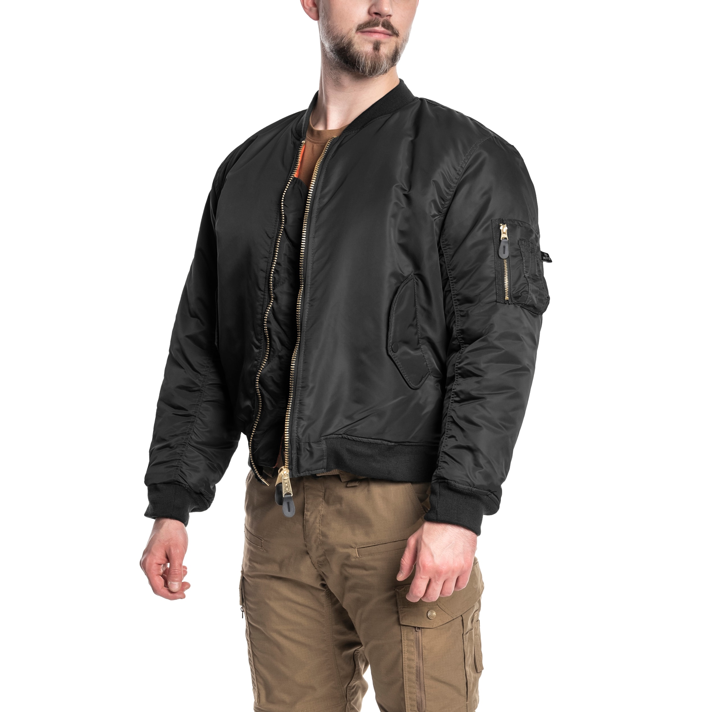 Куртка MFH MA-1 US Flight Jacket - Black