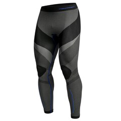 Чоловічі термоактивні легінси FreeNord Drytech - Black/Blue