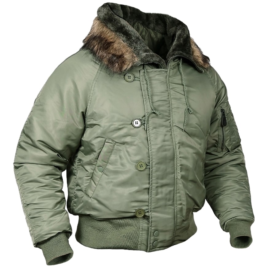 Куртка Mil-Tec Flight Jacket N2B - Olive