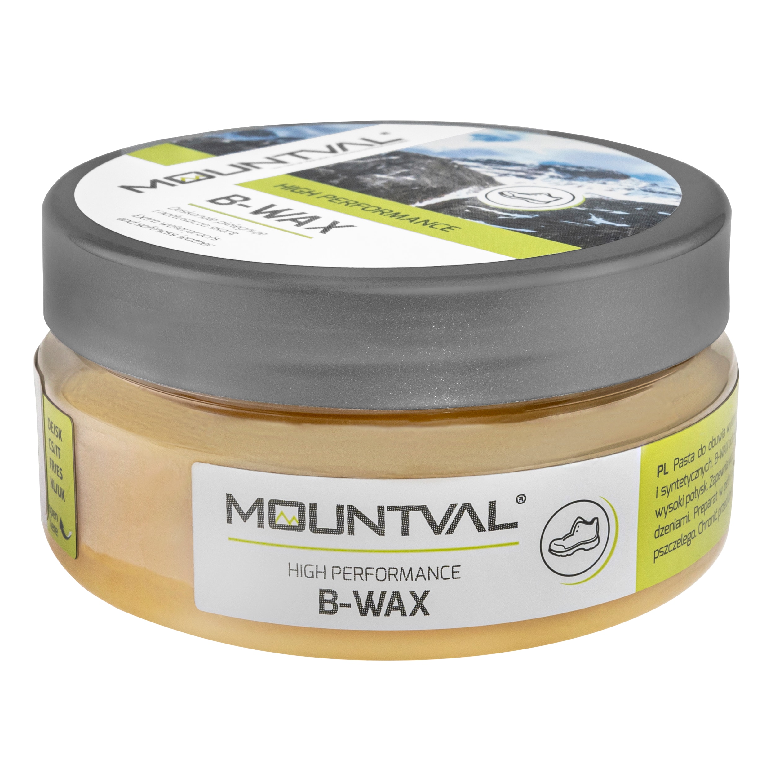 Паста для взуття Mountval B-WAX 100 мл - Безбарвна
