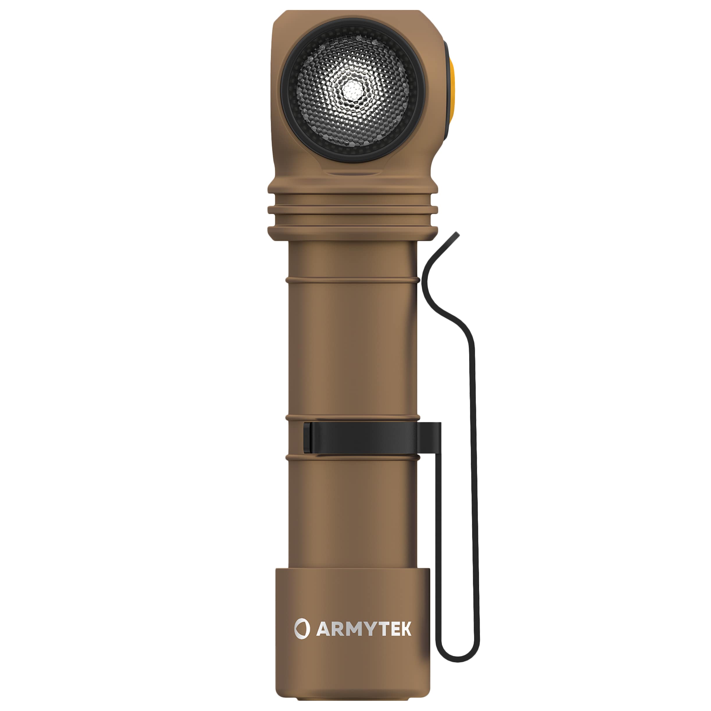 Налобний та кутовий ліхтарик Armytek Wizard C2 PRO Magnet USB White Sand - 2500 люменів