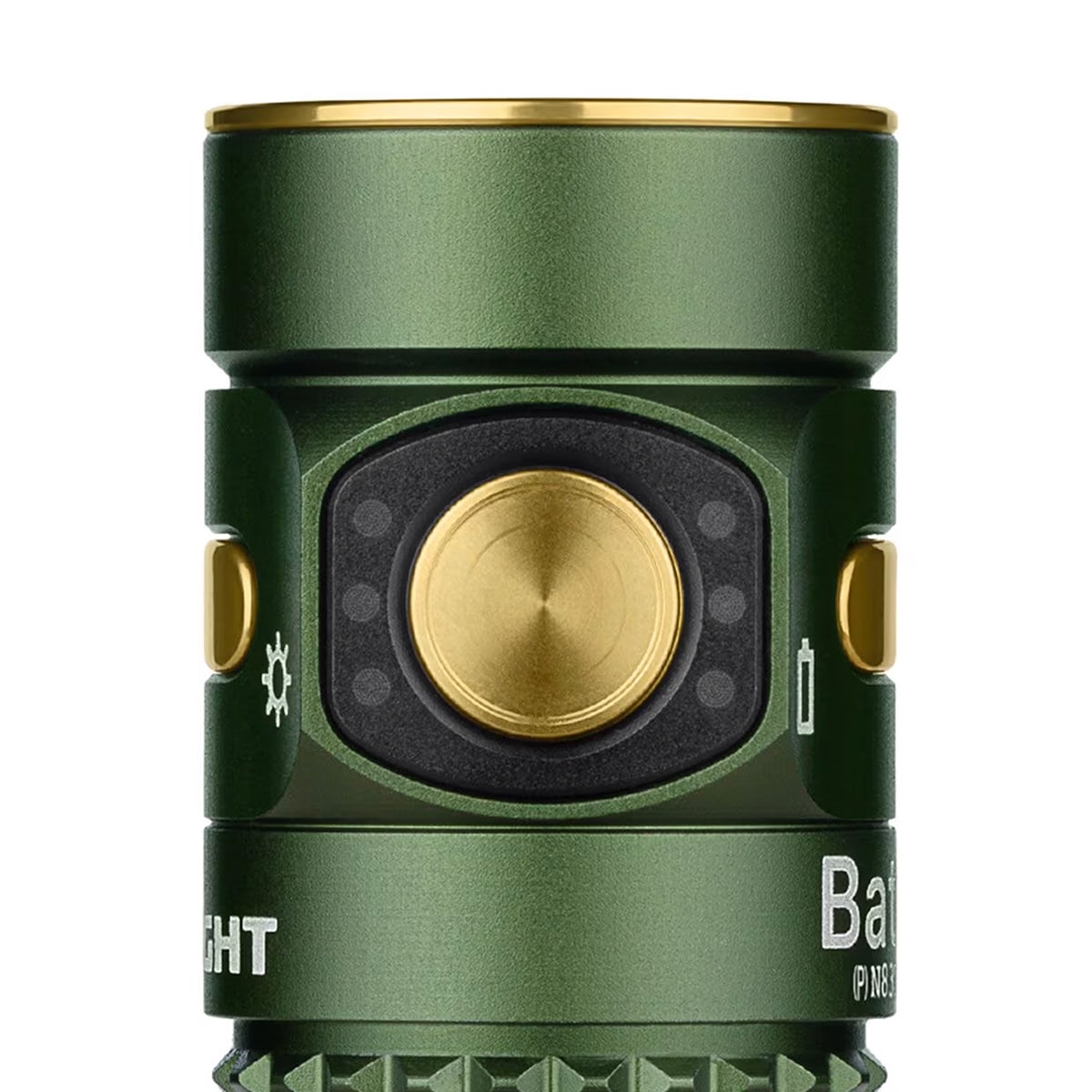 Ліхтарик Olight Baton 4 Premium Edition OD Green з безпровідним зарядним футляром - 1300 люменів