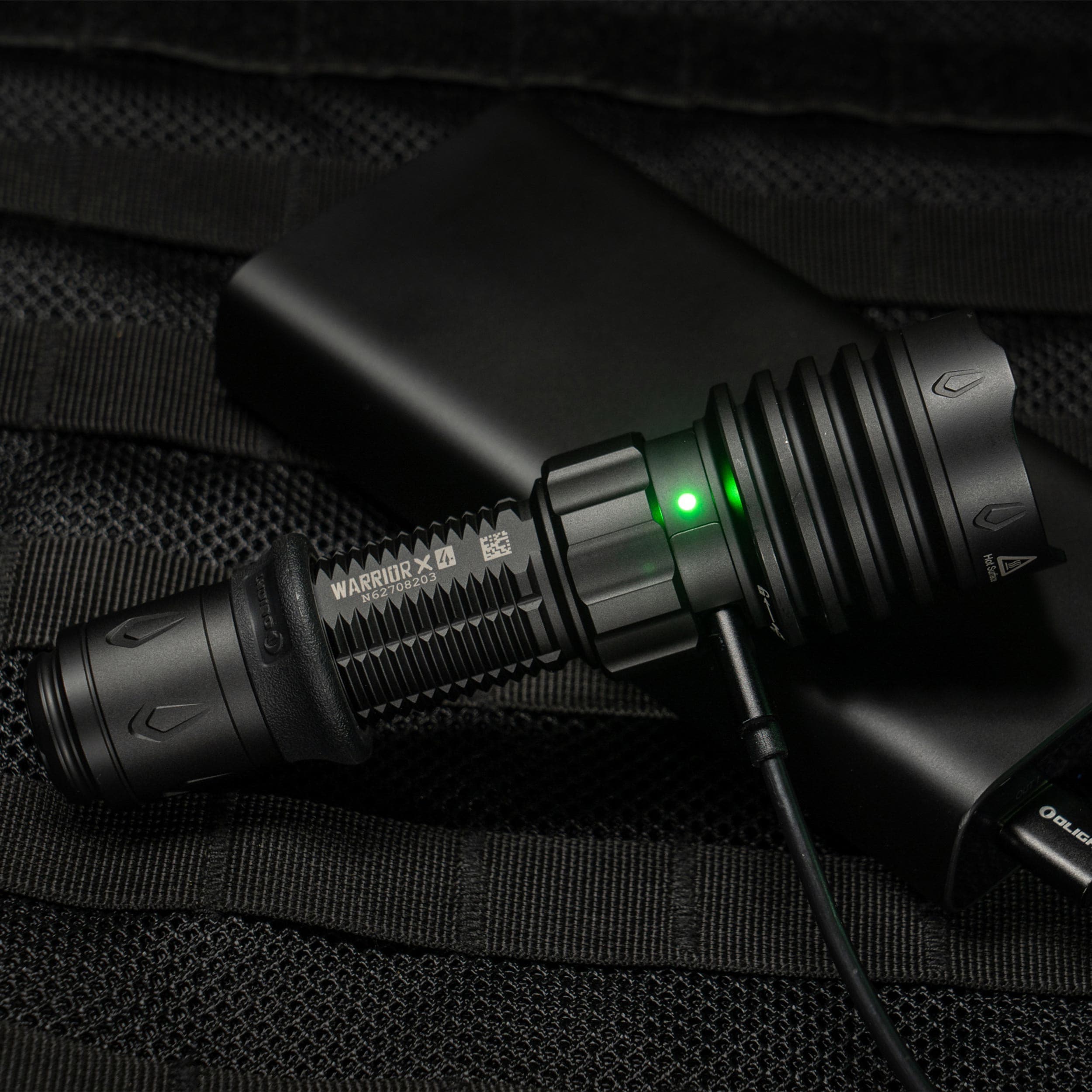 Тактичний ліхтарик Olight Warrior X 4 Matte Black - 2600 люменів