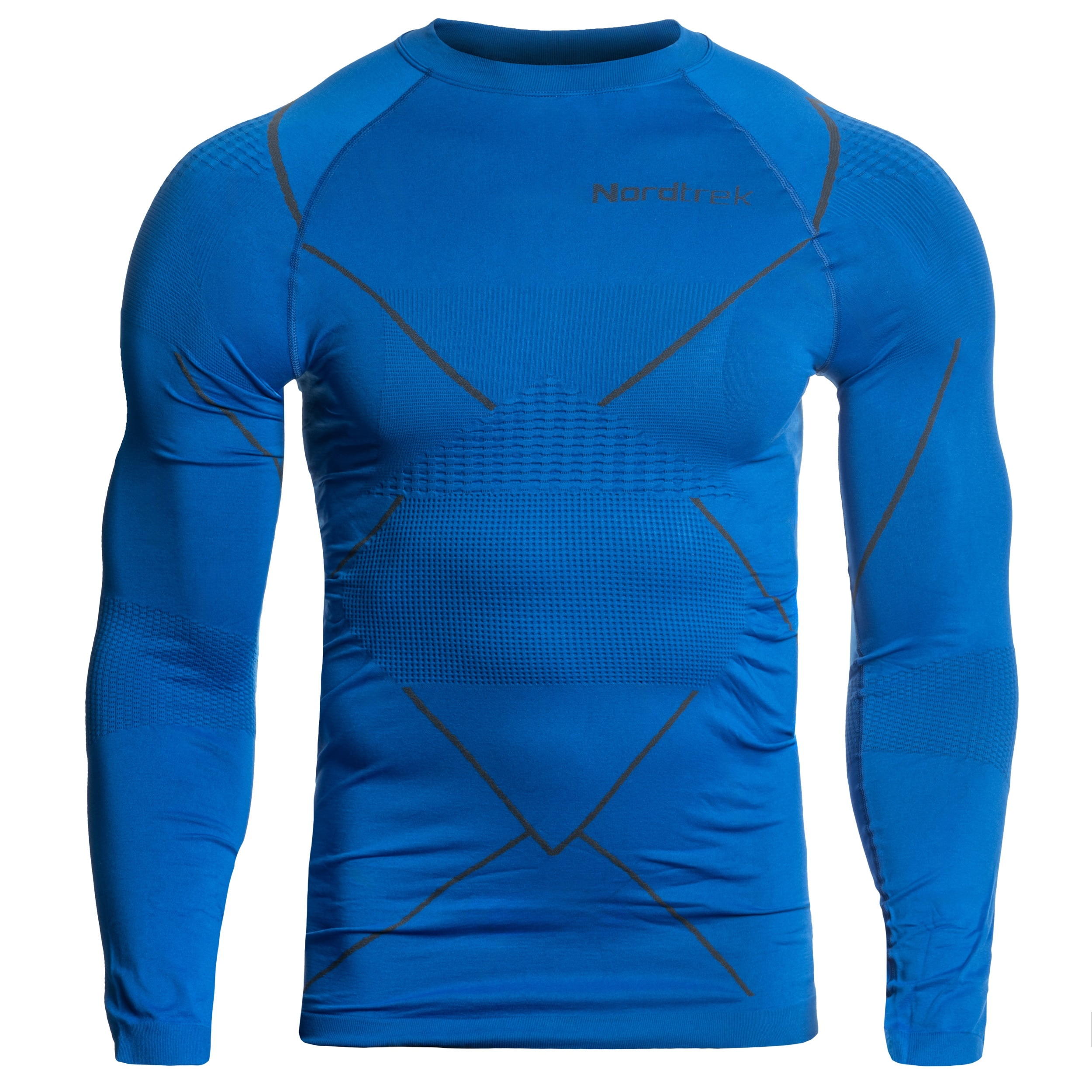 Термоактивна футболка FreeNord Logan Long Sleeve - Royal