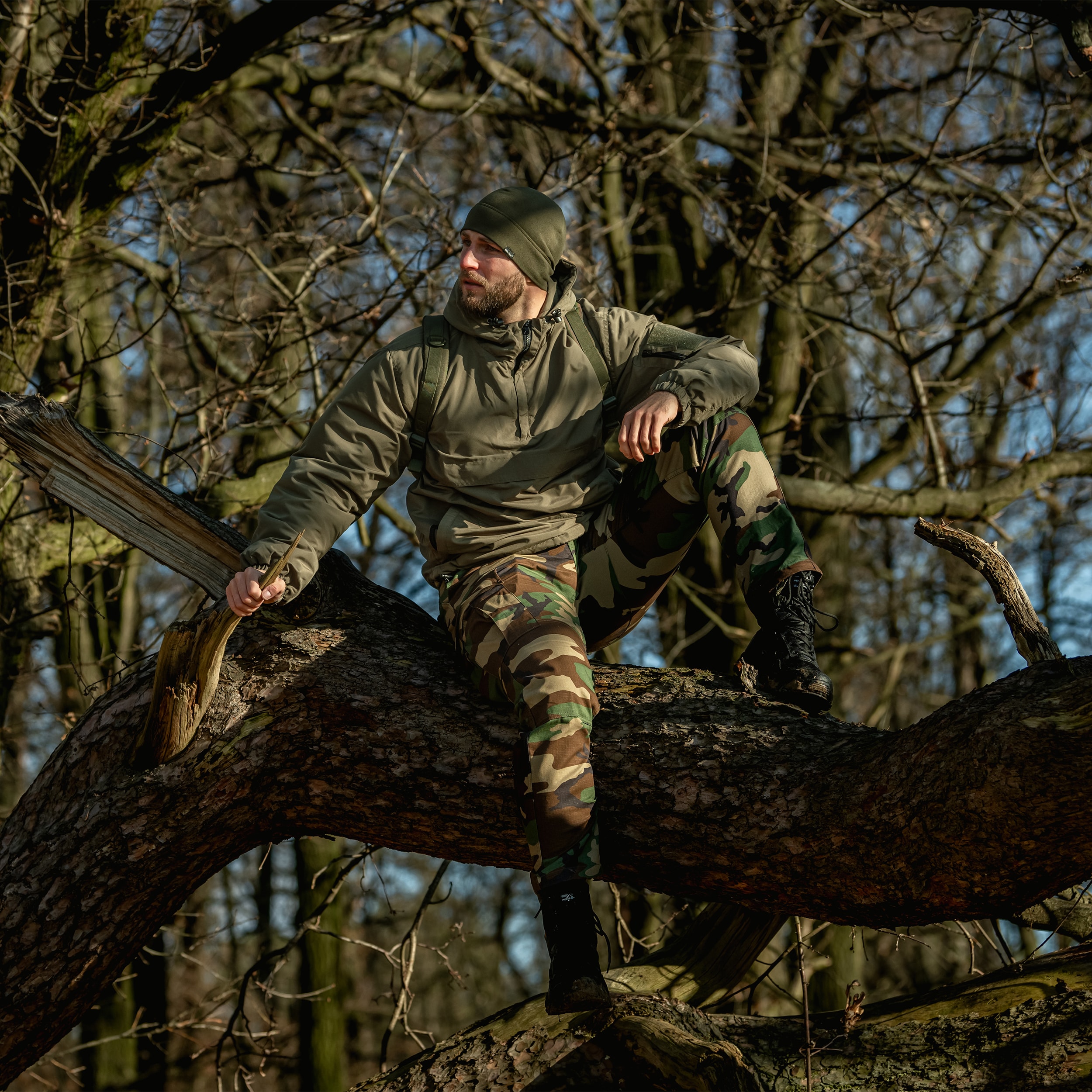 Куртка Mil-Tec Winter Combat Anorak - Olive