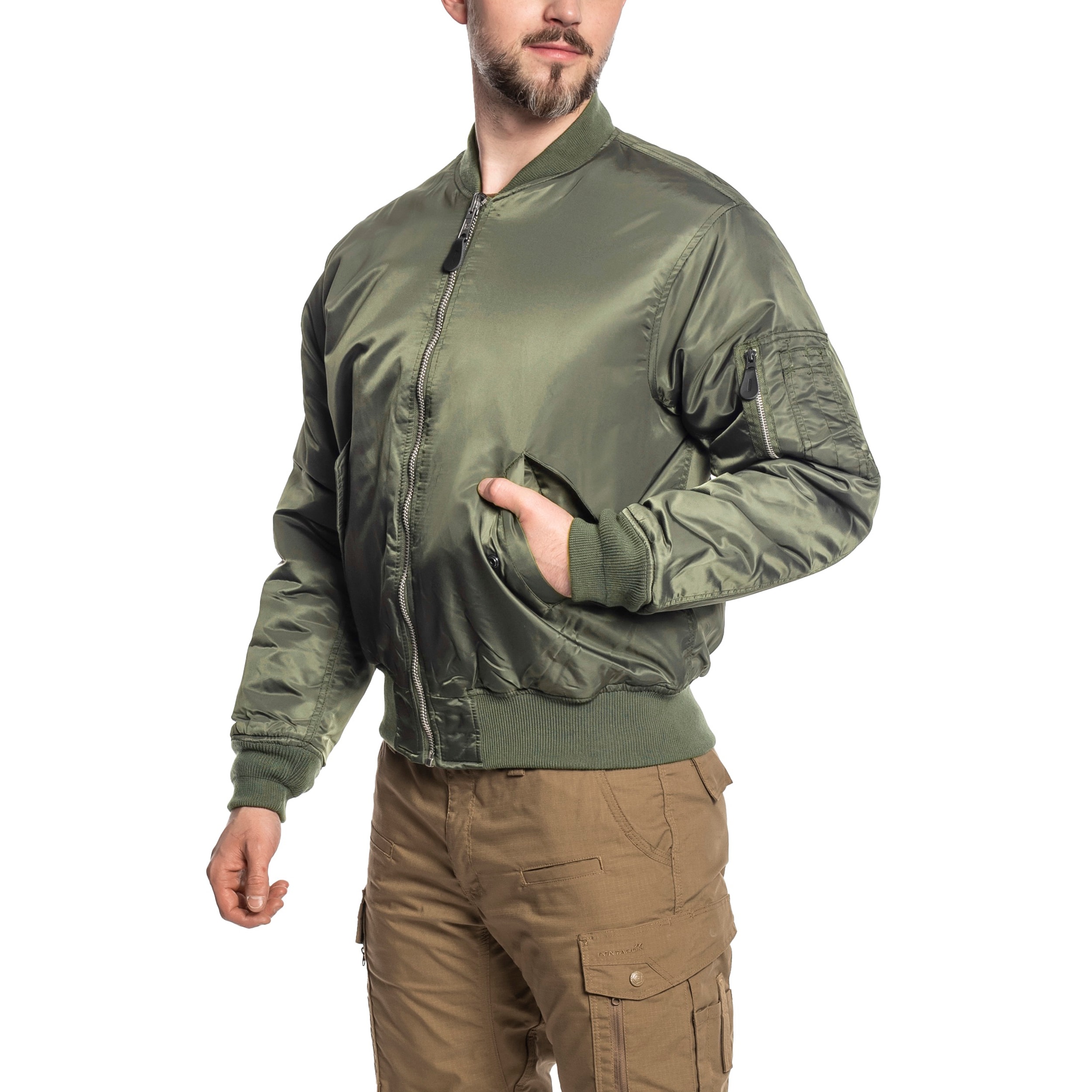 Куртка Brandit MA1 - Olive