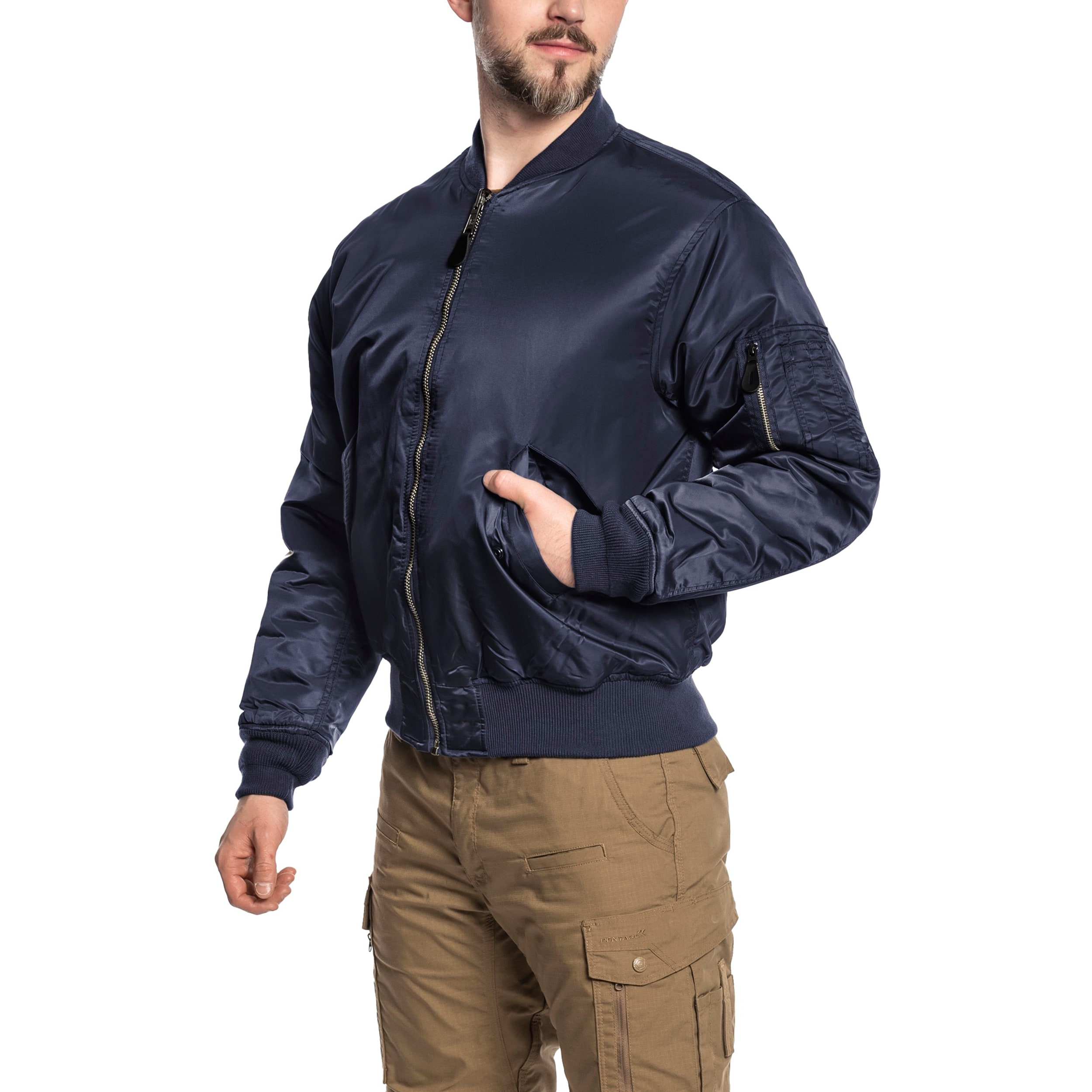 Куртка Brandit MA1 - Dark Navy