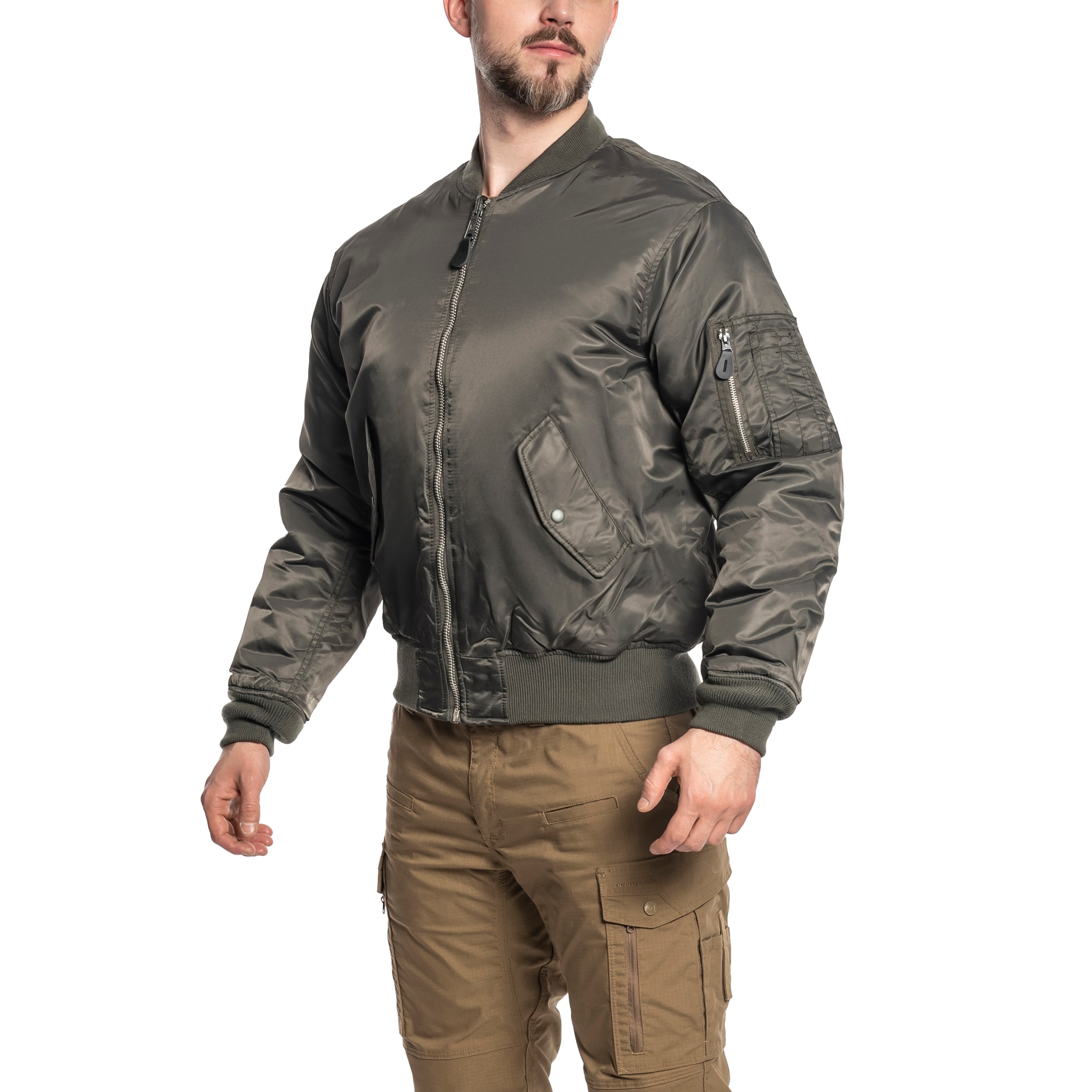 Куртка Brandit MA1 - Anthracite