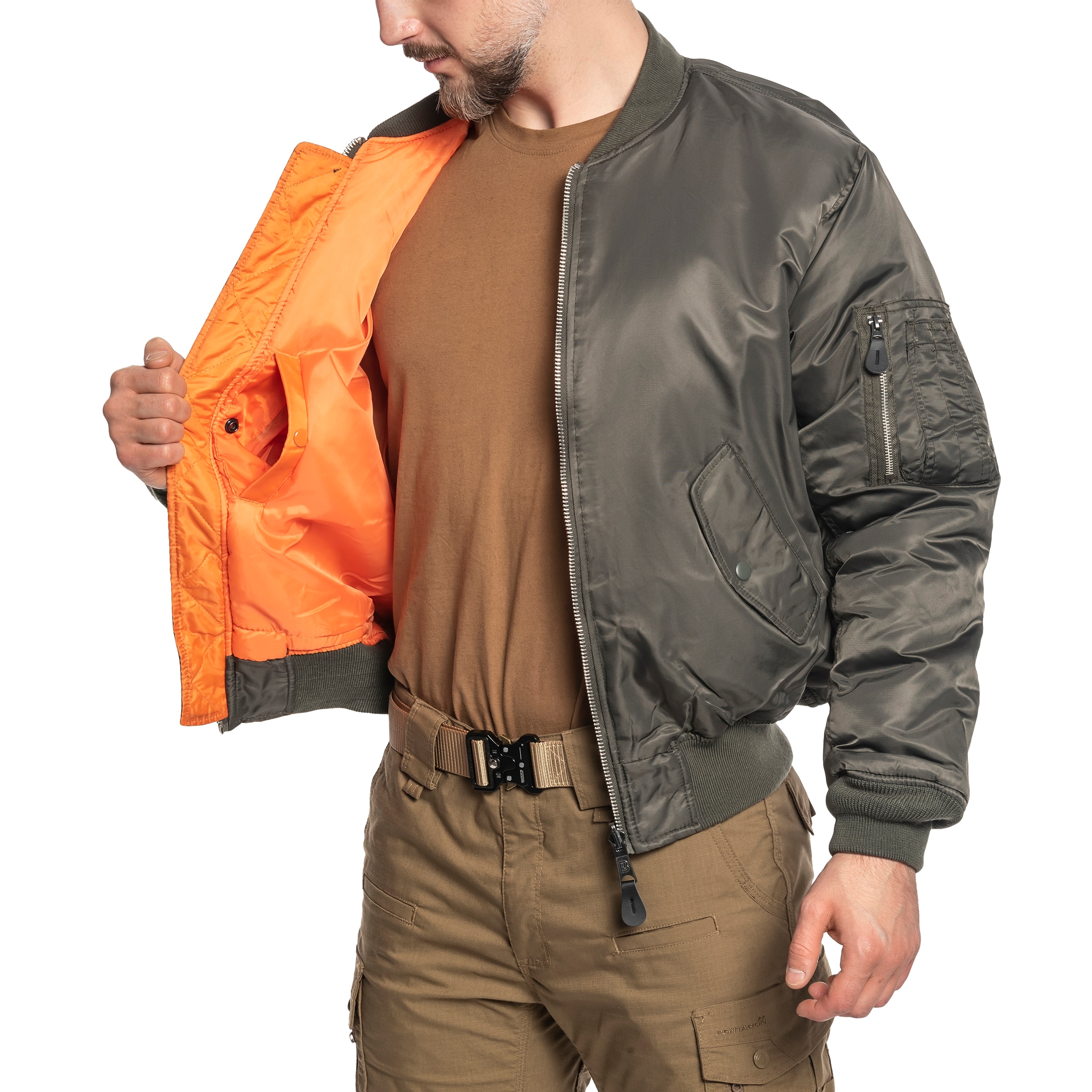 Куртка Brandit MA1 - Anthracite