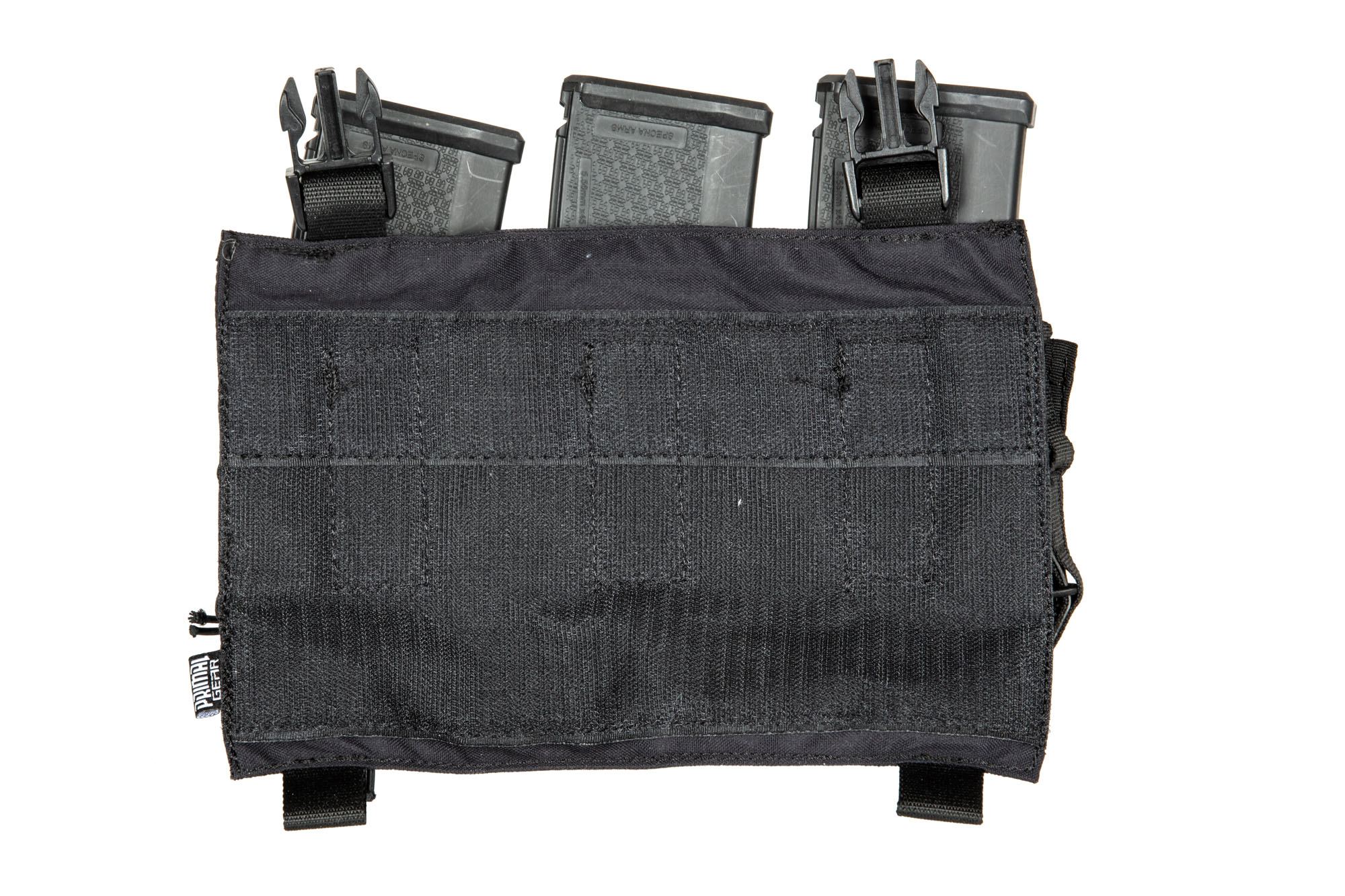 Панель з підсумками Primal Gear Serbel для тактичних жилетів - Чорна