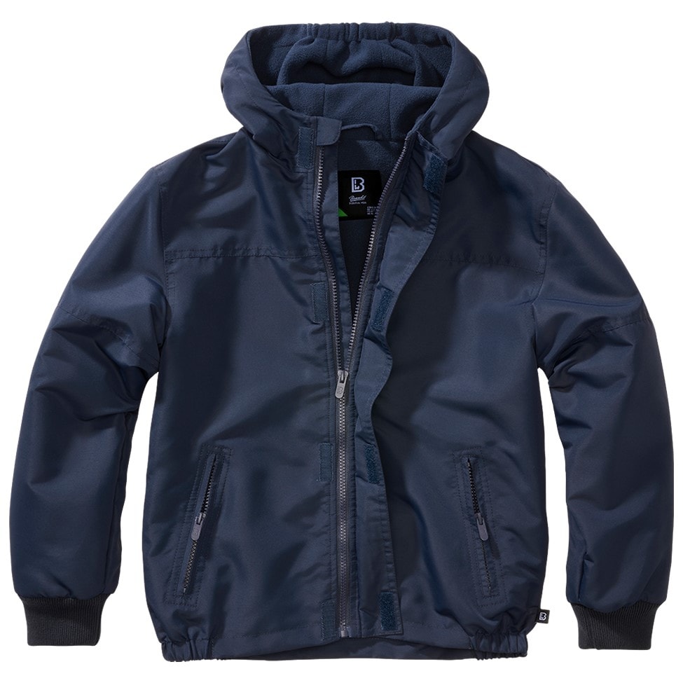 Дитяча куртка Brandit Windbreaker Frontzip - Navy