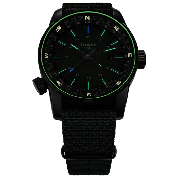 Годинник Traser P68 Pathfinder GMT TS - Green