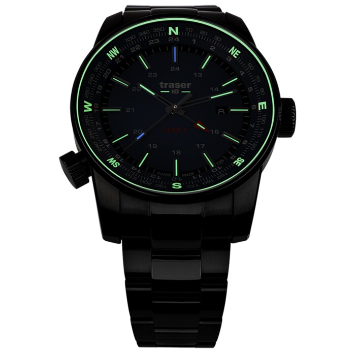 Годинник Traser P68 Pathfinder GMT PSS - Blue