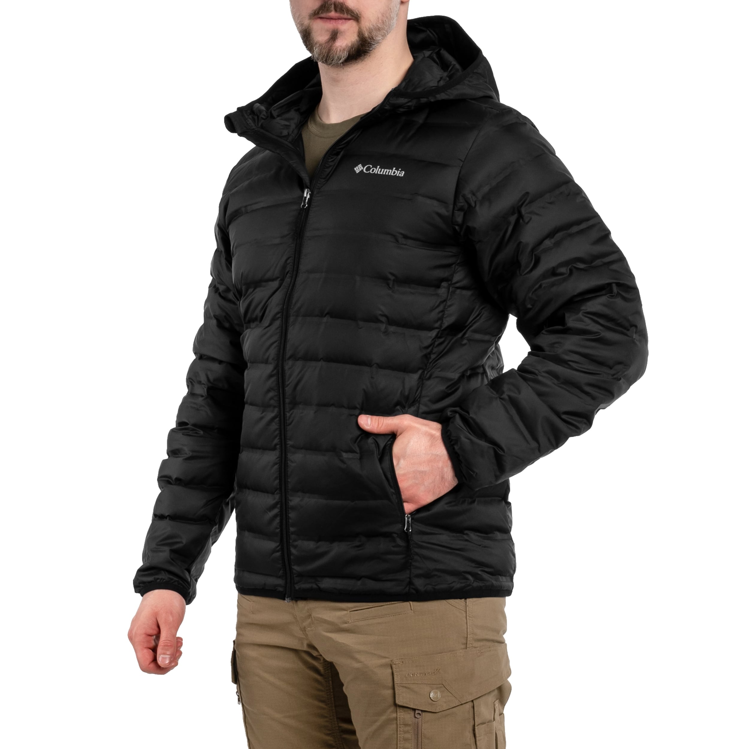 Куртка Columbia Lake 22 Down Hooded Jacket - Black