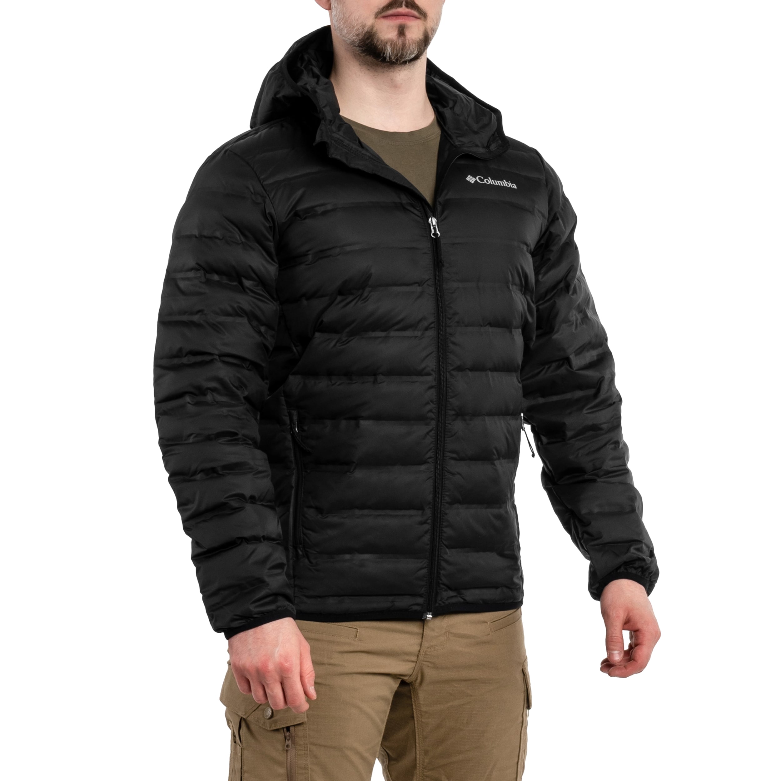 Куртка Columbia Lake 22 Down Hooded Jacket - Black