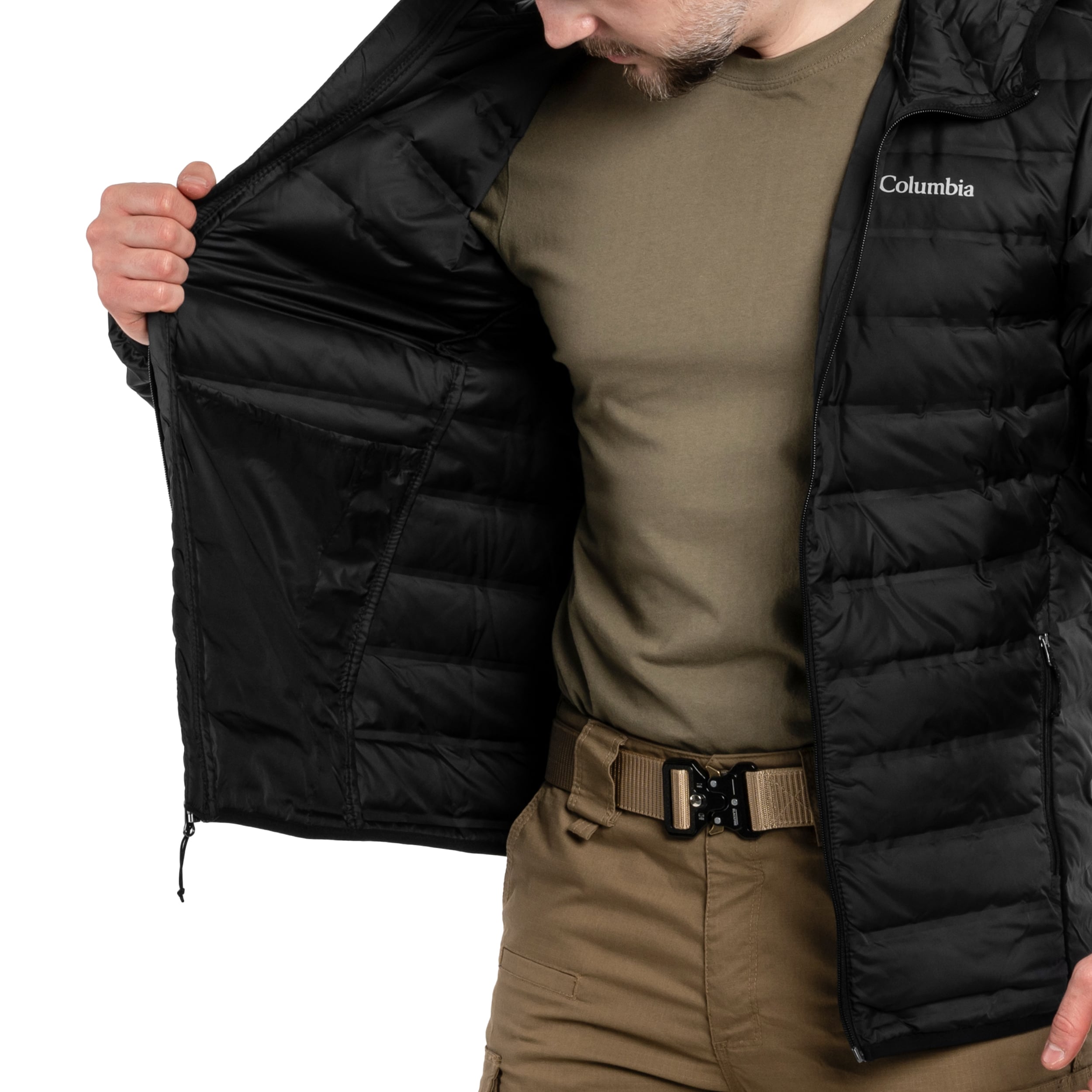 Куртка Columbia Lake 22 Down Hooded Jacket - Black