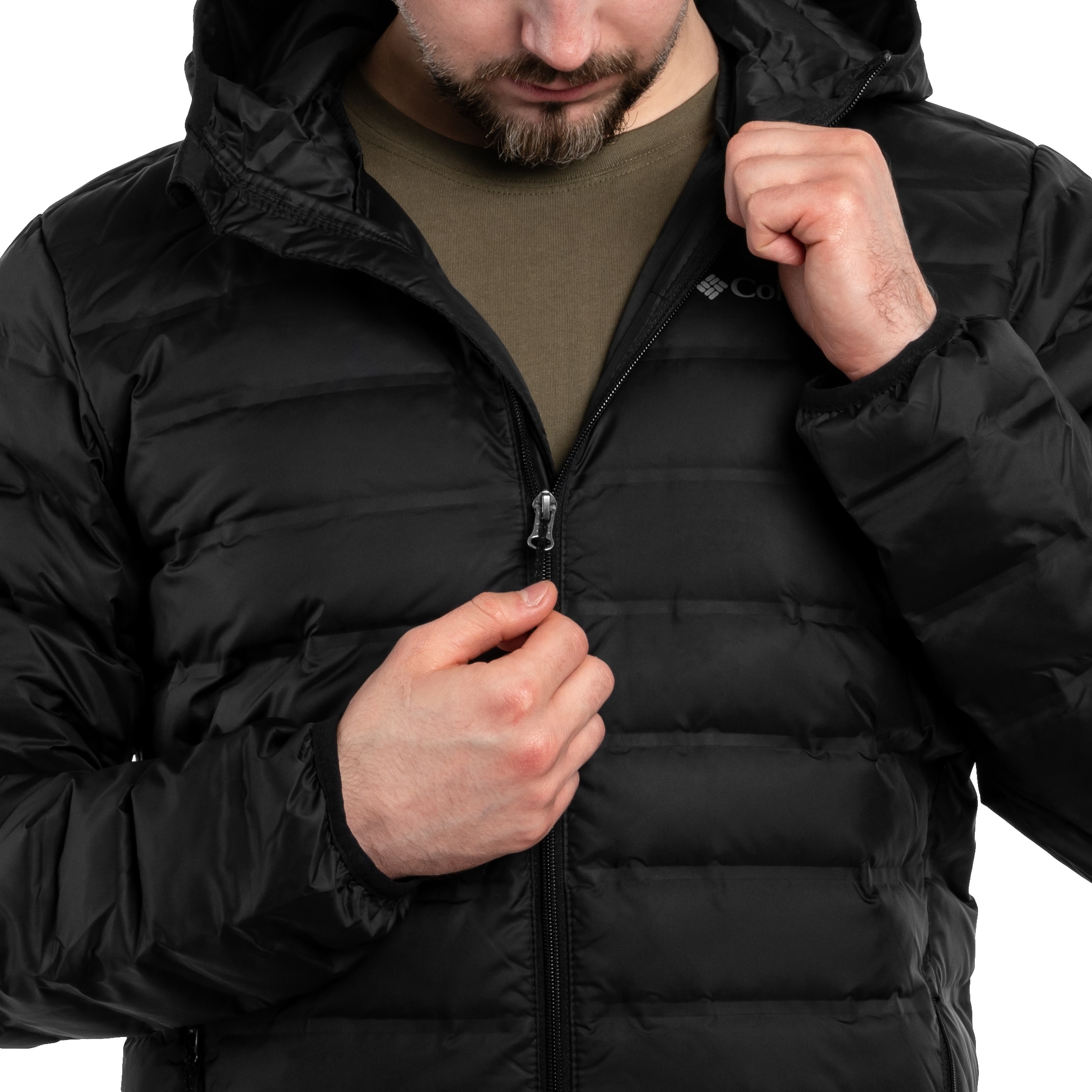 Куртка Columbia Lake 22 Down Hooded Jacket - Black