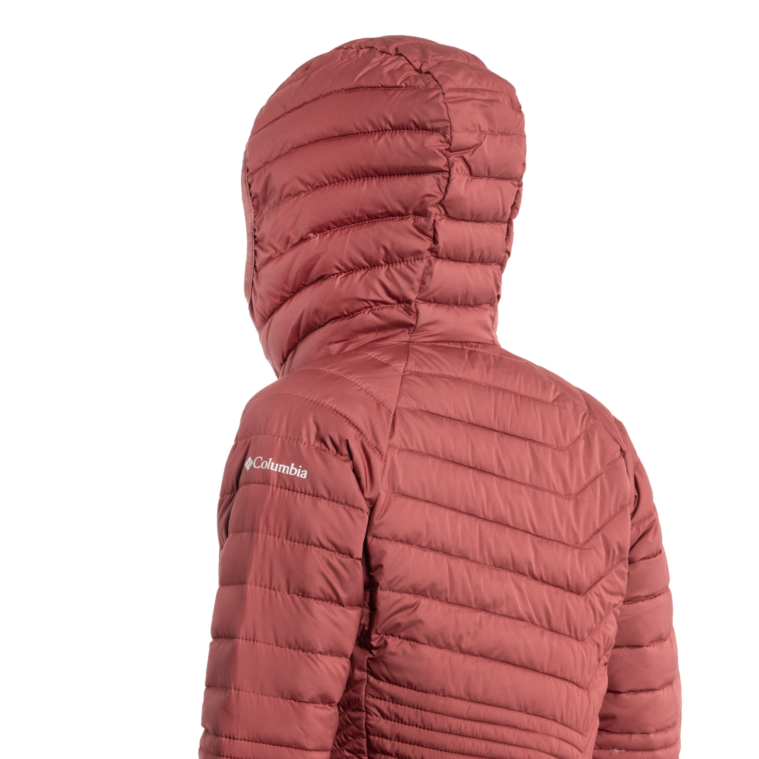 Жіноча куртка Columbia Powder Lite Mid Jacket - Beetroot