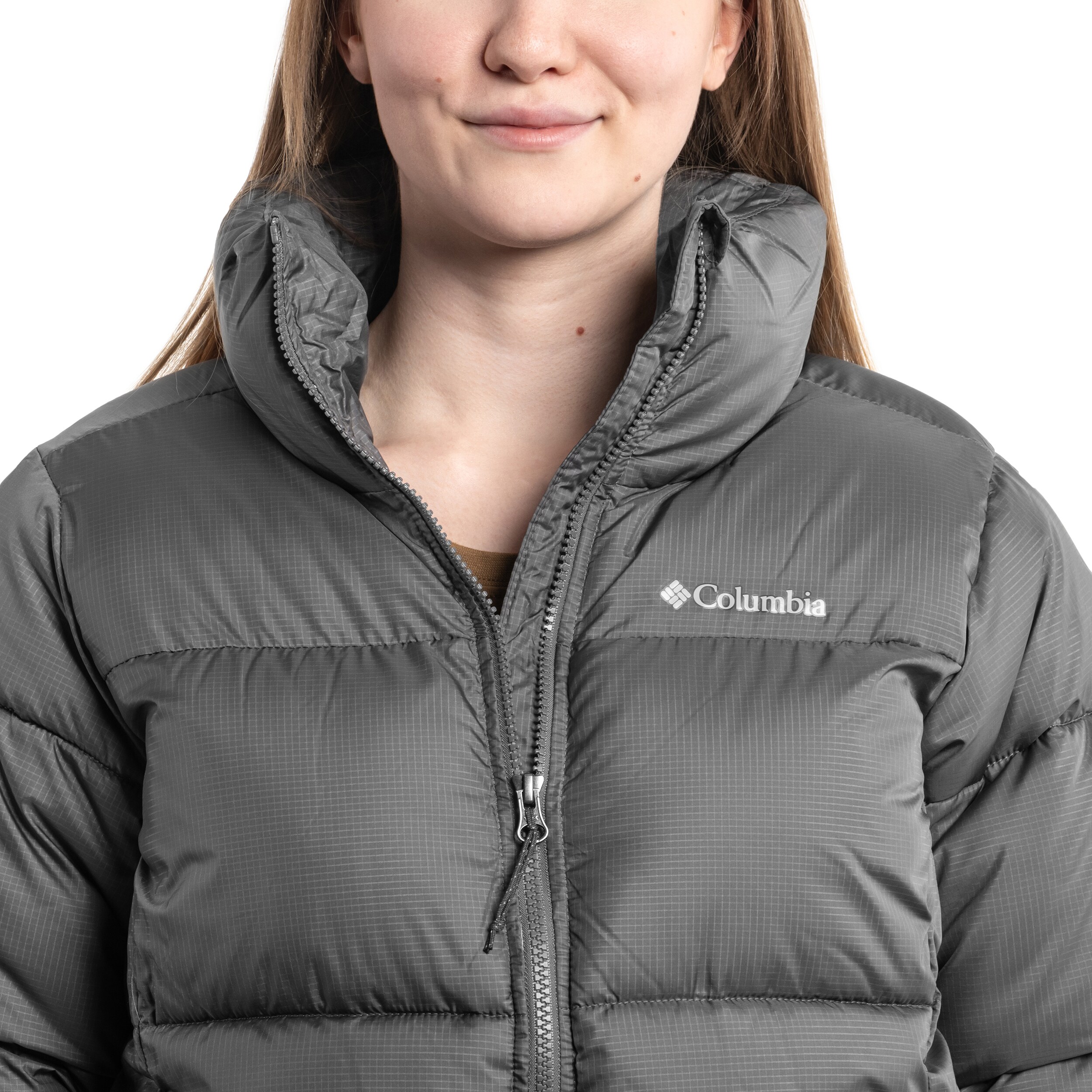 Жіноча куртка Columbia Puffect Jacket - City Grey