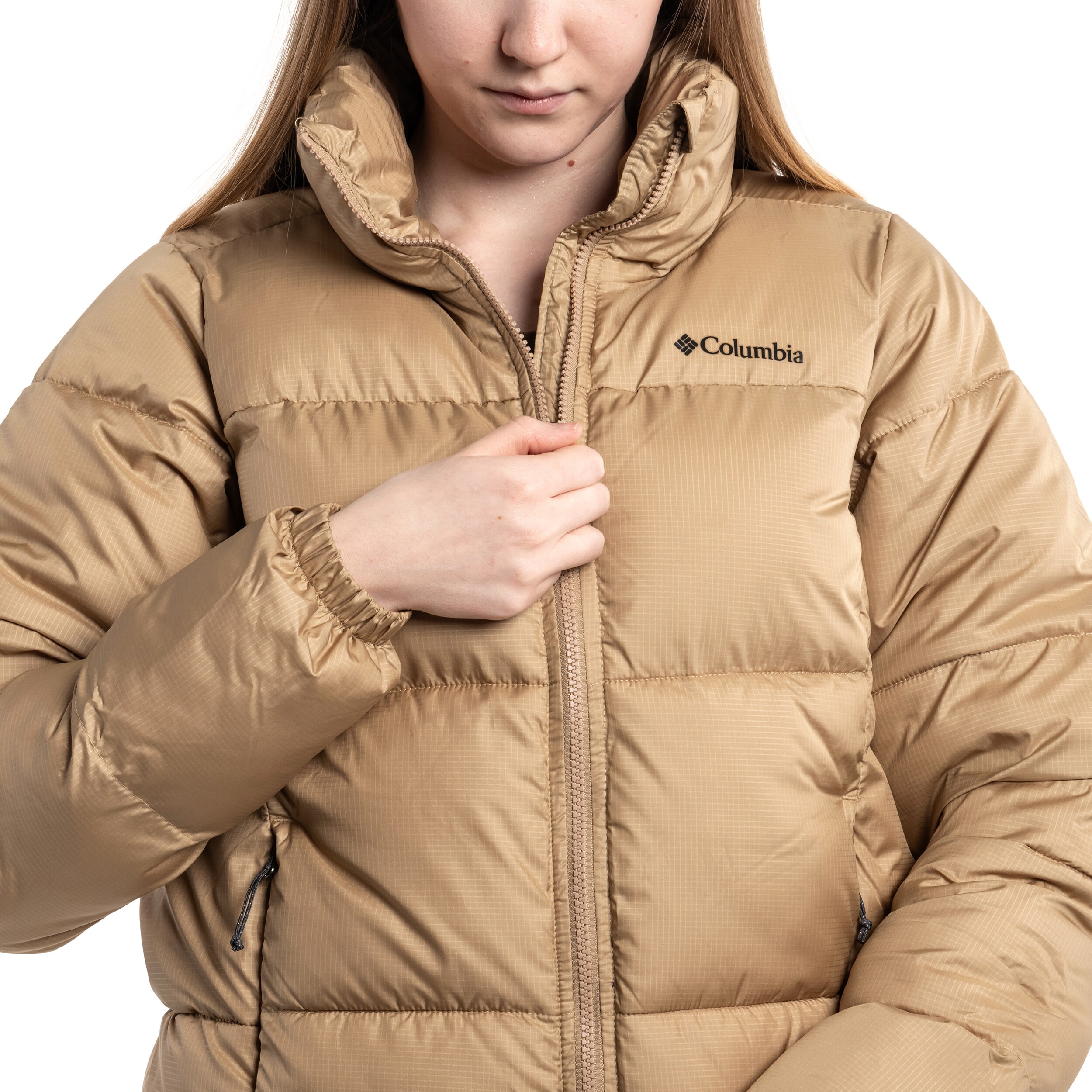 Жіноча куртка Columbia Puffect Jacket - Beach