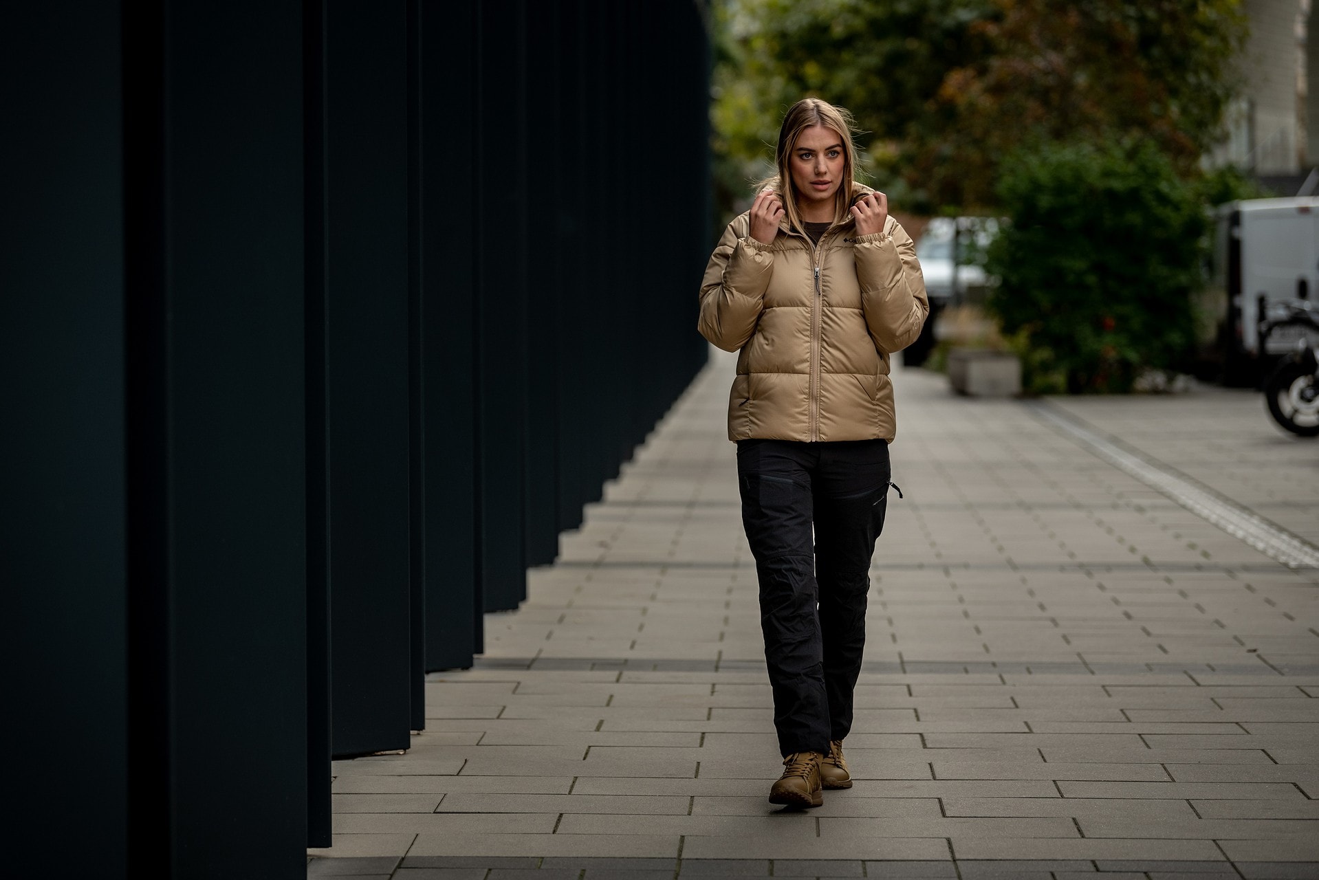 Жіноча куртка Columbia Puffect Jacket - Beach