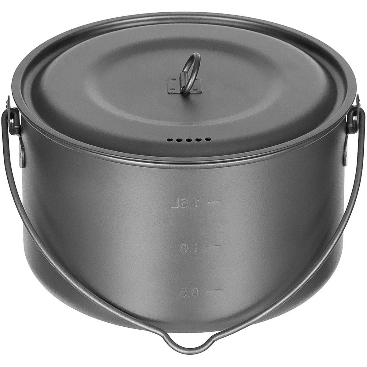 Туристична каструля MFH Fox Outdoor Titanium - 1,95 л