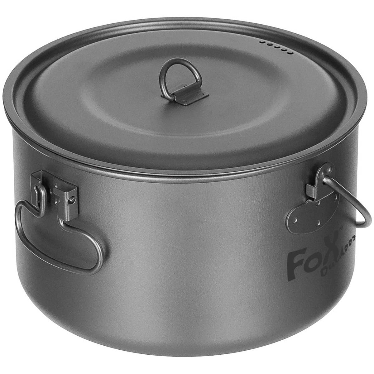 Туристична каструля MFH Fox Outdoor Titanium - 1,95 л