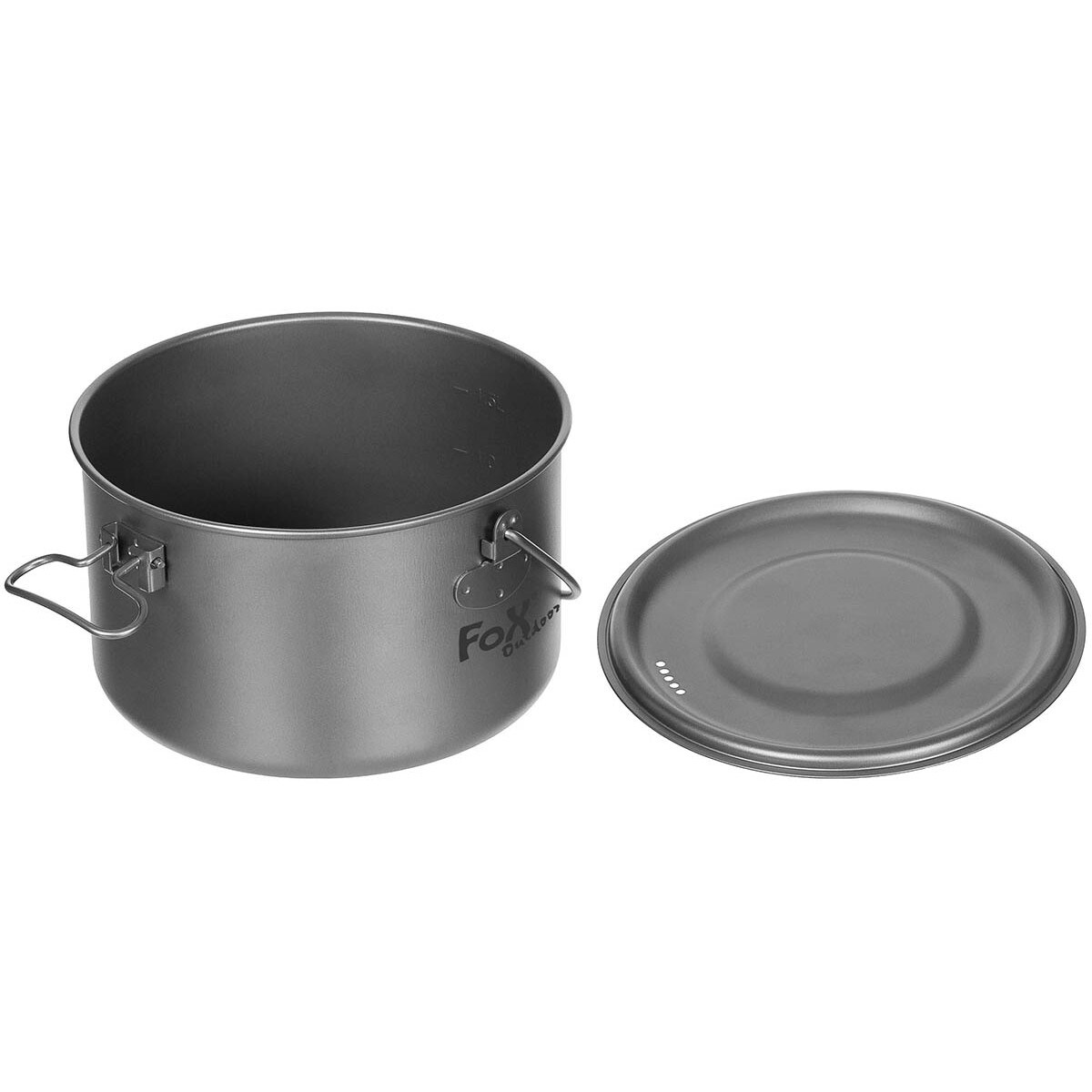 Туристична каструля MFH Fox Outdoor Titanium - 1,95 л