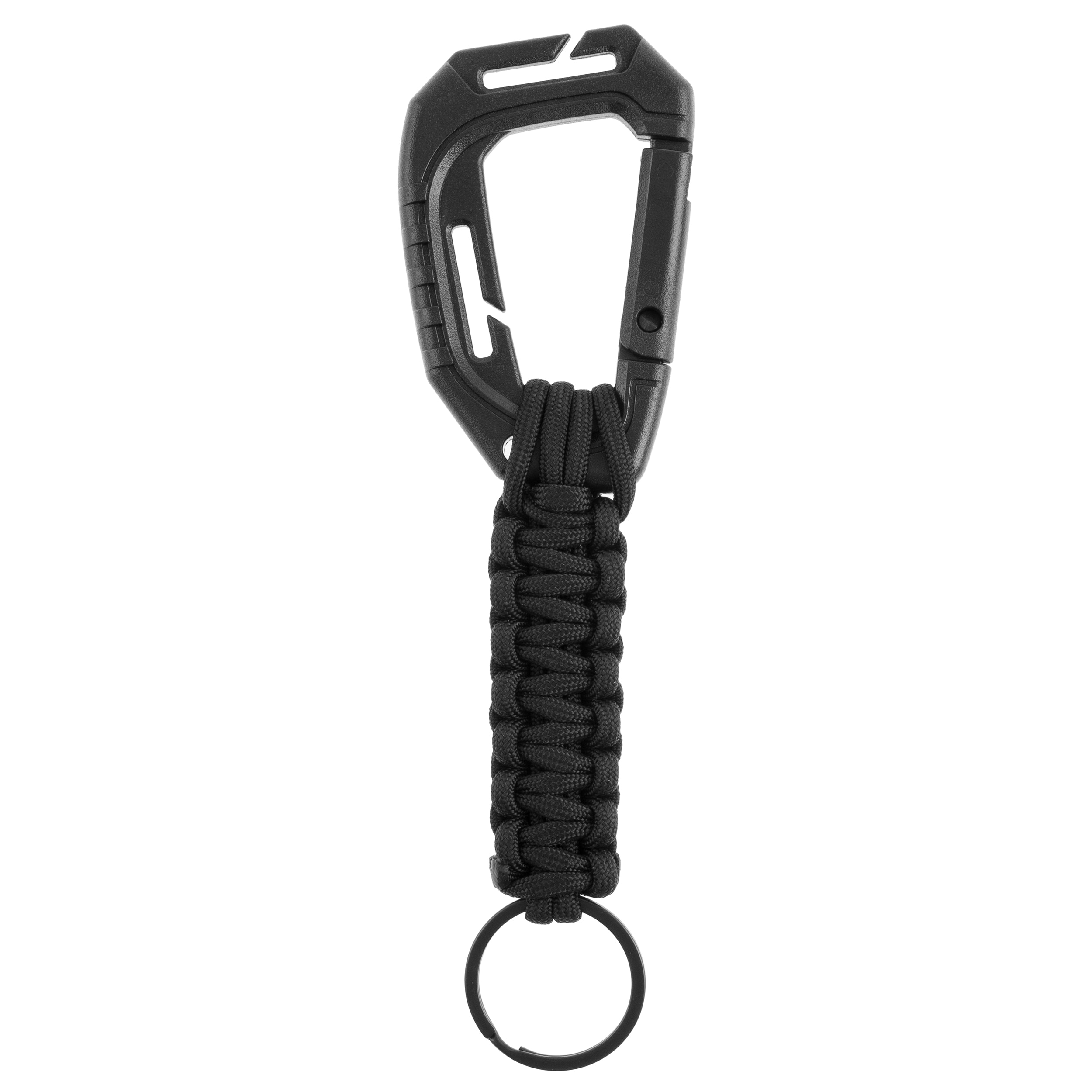 Брелок Mil-Tec Paracord з карабіном MOLLE - Black