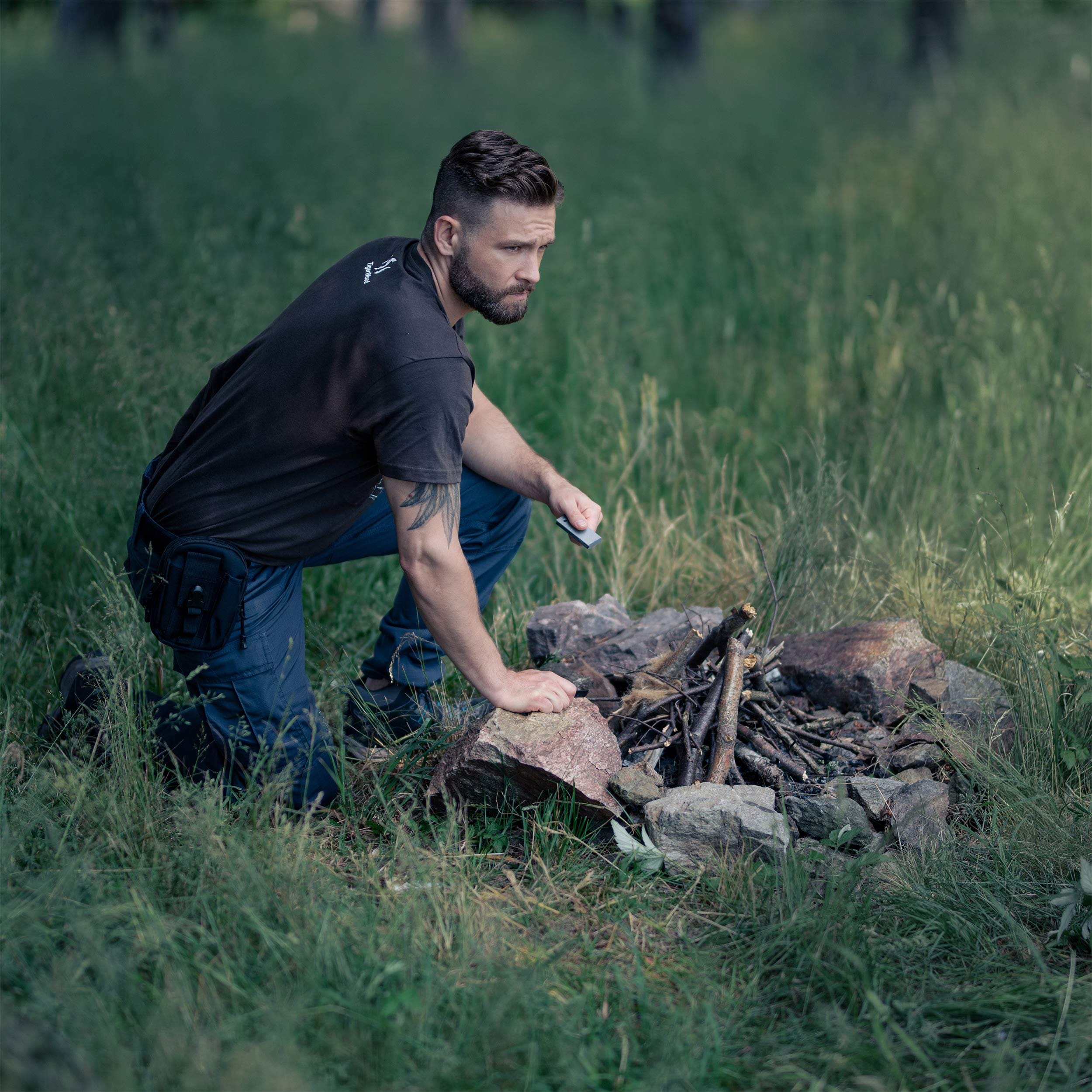 Адміністративна панель Badger Outdoor Tactical Admin Pouch - Чорна