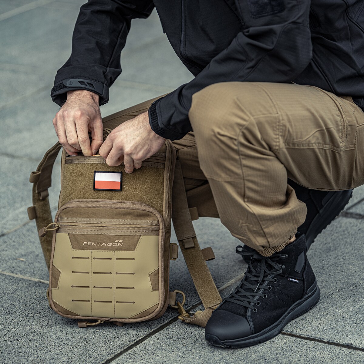 Рюкзак Pentagon Quick 17 л - Coyote