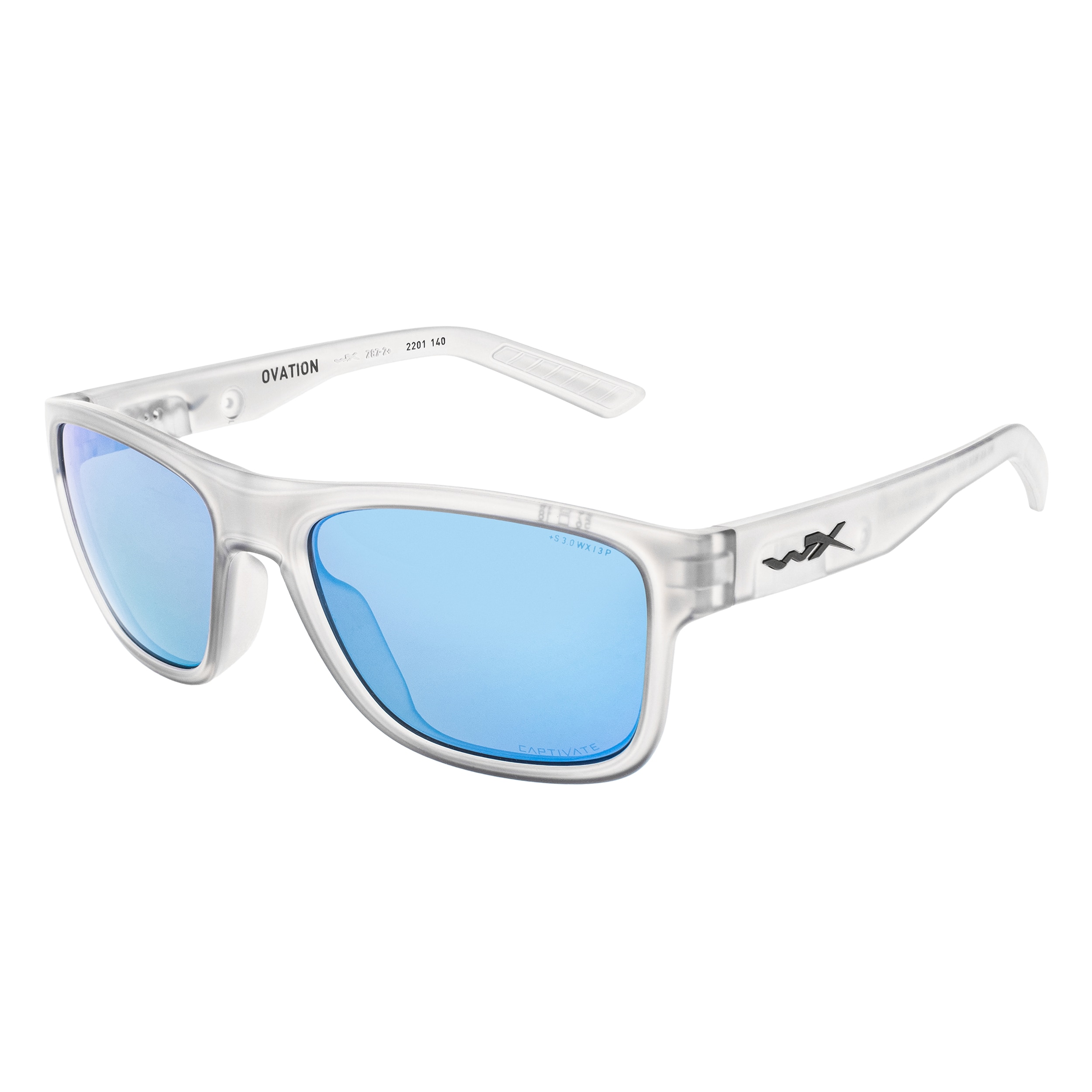 Окуляри Wiley X Ovation Captivate - Polarized Blue Mirror/Matte Slate