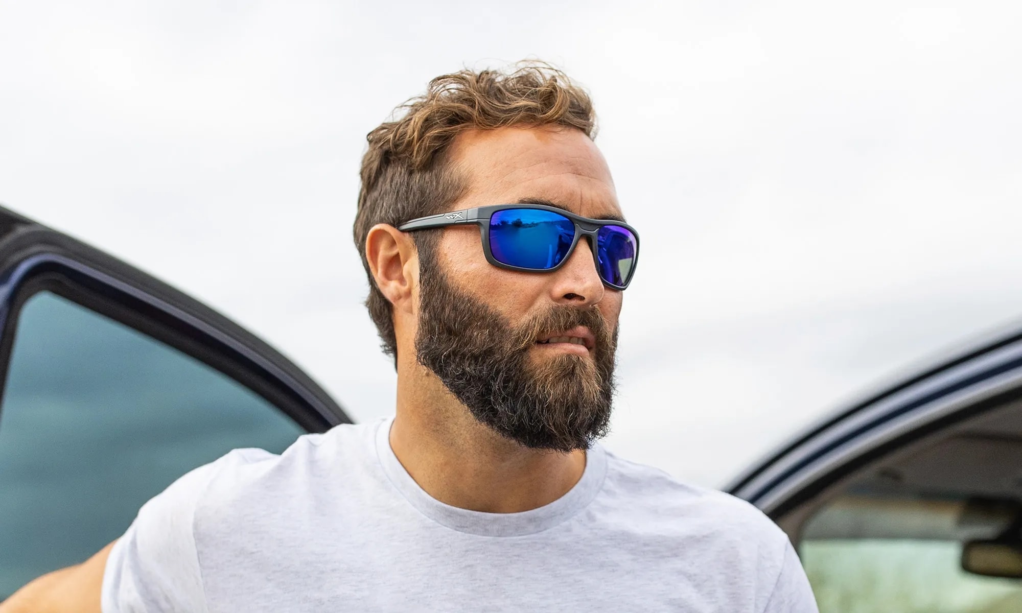 Окуляри Wiley X Kingpin - Captivate Polarized Blue Mirror/Matte Graphite