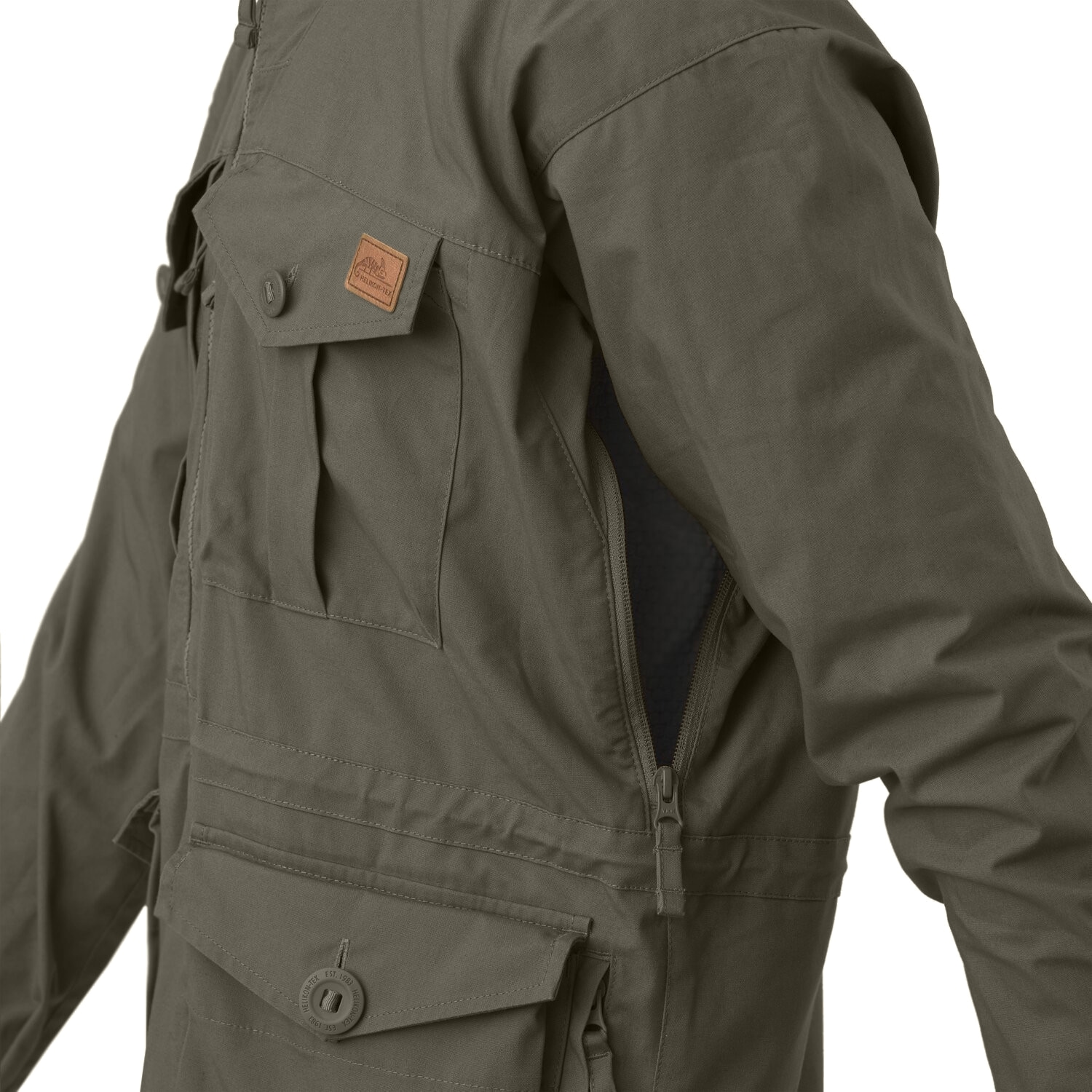 Куртка Helikon-Tex SAS Smock Duracanvas - Taiga Green