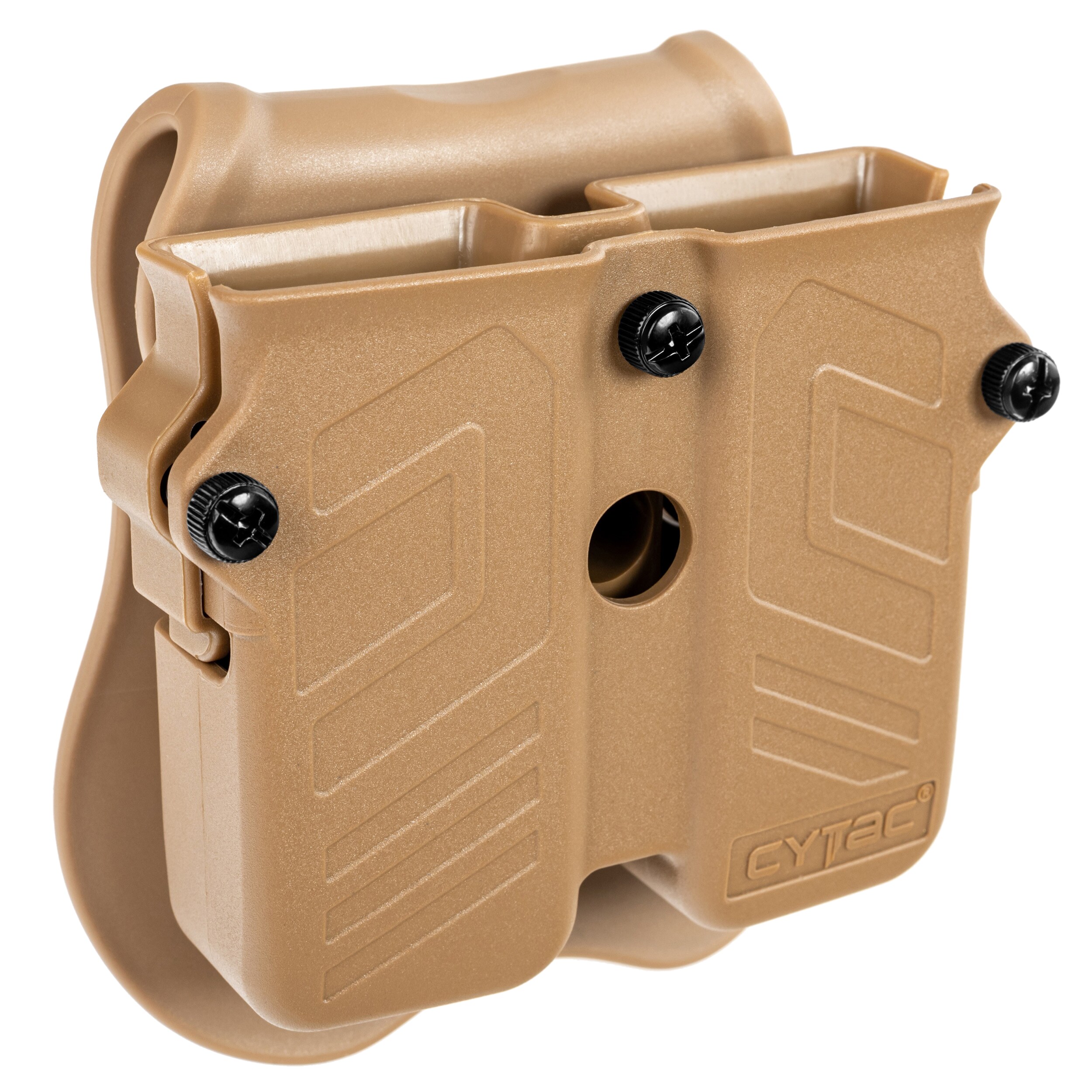 Підсумок Cytac Universal Double Magazine Pouch Paddle - Khaki