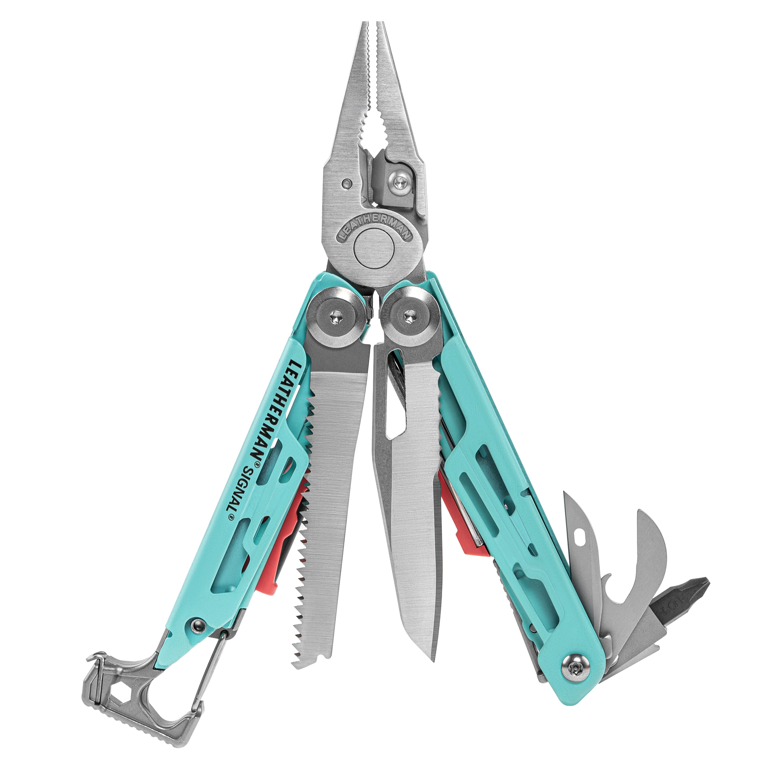 Мультитул Leatherman Signal Aqua Stainless